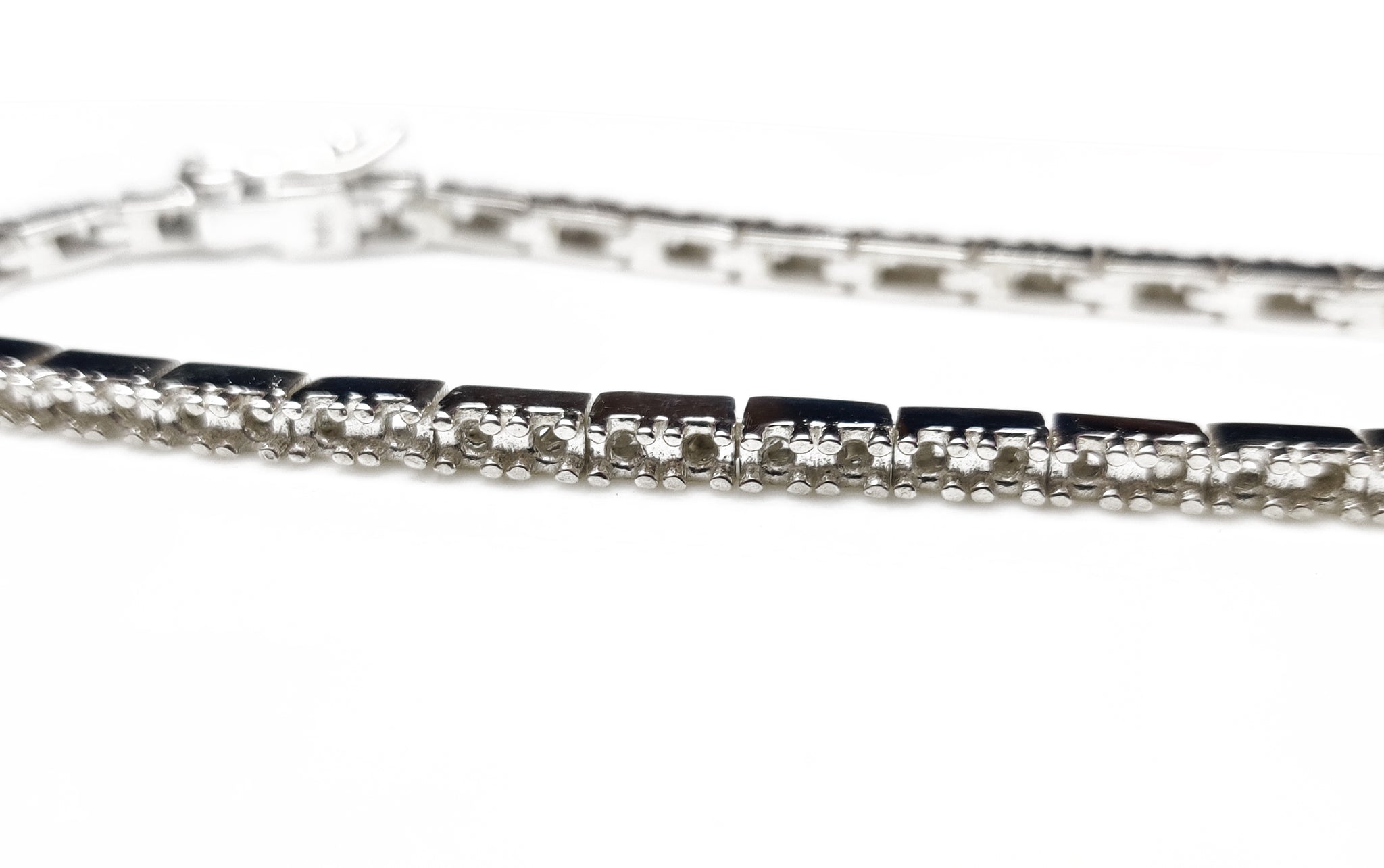 2.5 mm Round Bracelet Mountings 925 Silver 2.5 mm Round Tennis Bracelet Mountings Round Tennis Bracelet Blank Silver Semi Mount Bracelet