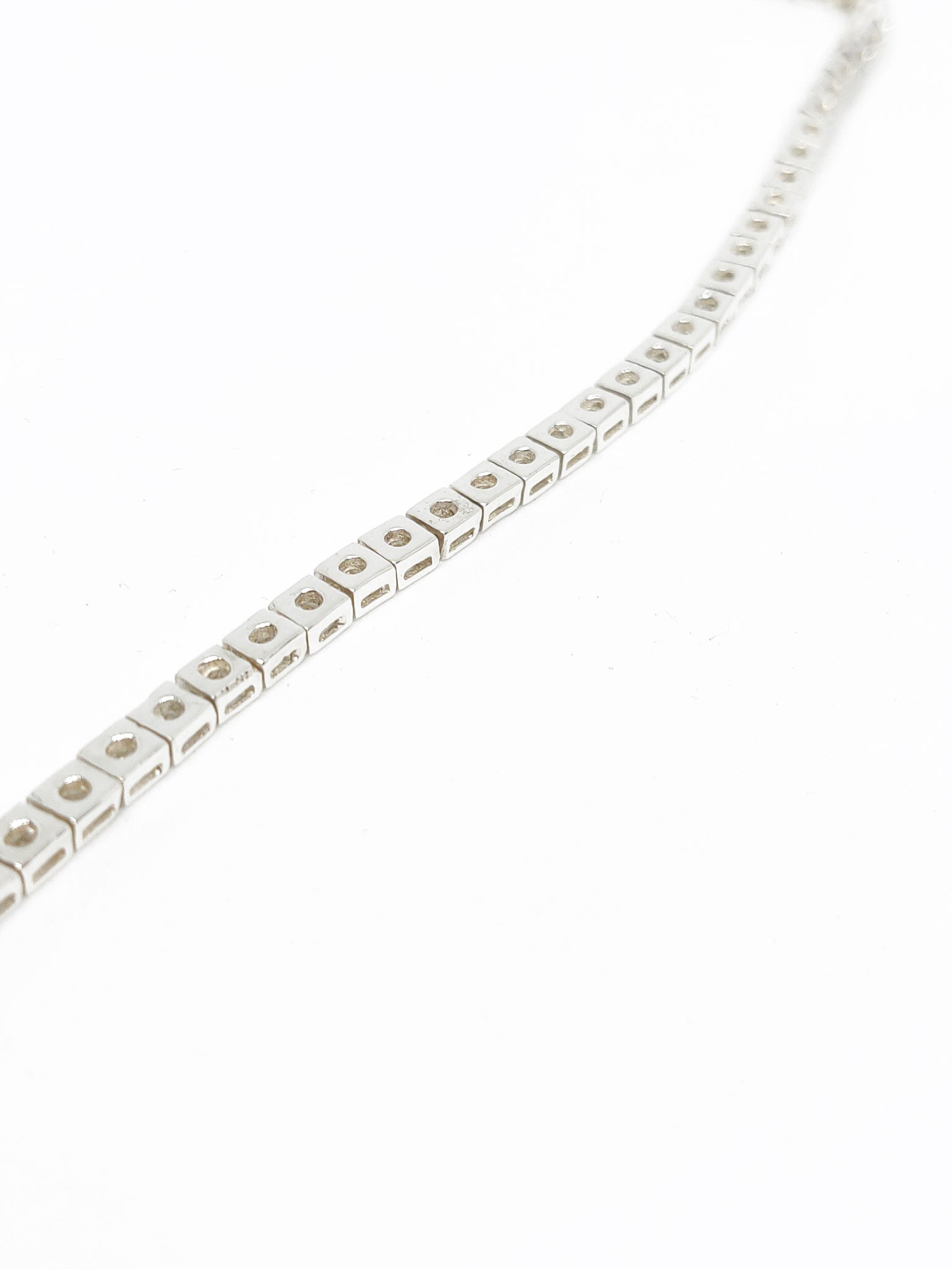 2 mm Round Tennis Bracelet Blanks 925 Silver Round Blanks 2 mm Round Solid Silver Tennis Bracelet Without stone Bezel Setting Bracelet Mount