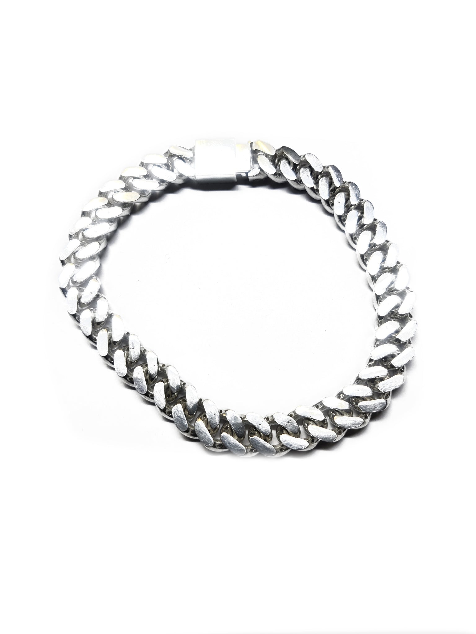 925 Silver Semi Mount Iced out Cuban Chain Mounting Sterling Silver Cuban Chain Blanks Silver Cuban Chain Setting 1.50 mm Round Cuban Chain Blanks