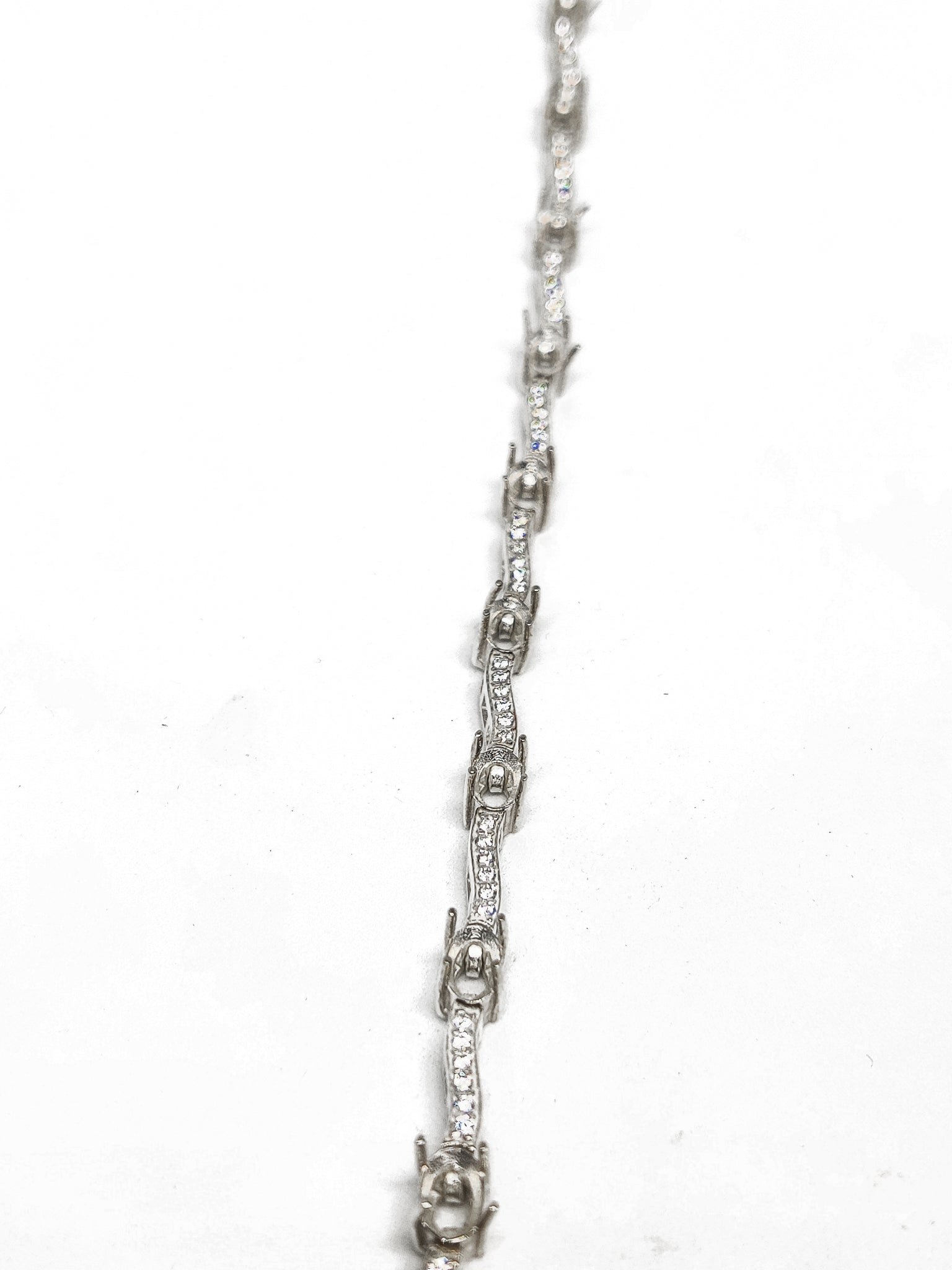 4x6 mm Oval Designer Bracelet Mount 925 Silver 4x6 mm Bracelet Blanks 4x6 mm Oval Semi Mount Bracelet Setting 4x6 mm Oval Bracelet Setting
