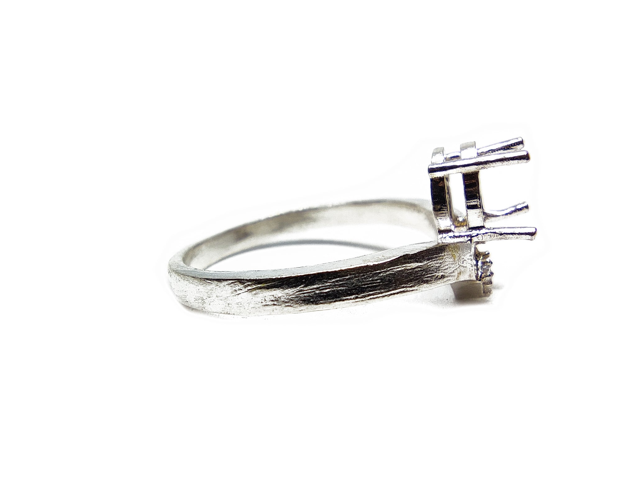 6x8 mm Oval Solitaire Ring Setting 925 Sterling Silver Solitaire Ring Setting Single Stone Ring Blanks 6x8 mm Oval Semi Mount Ring Setting