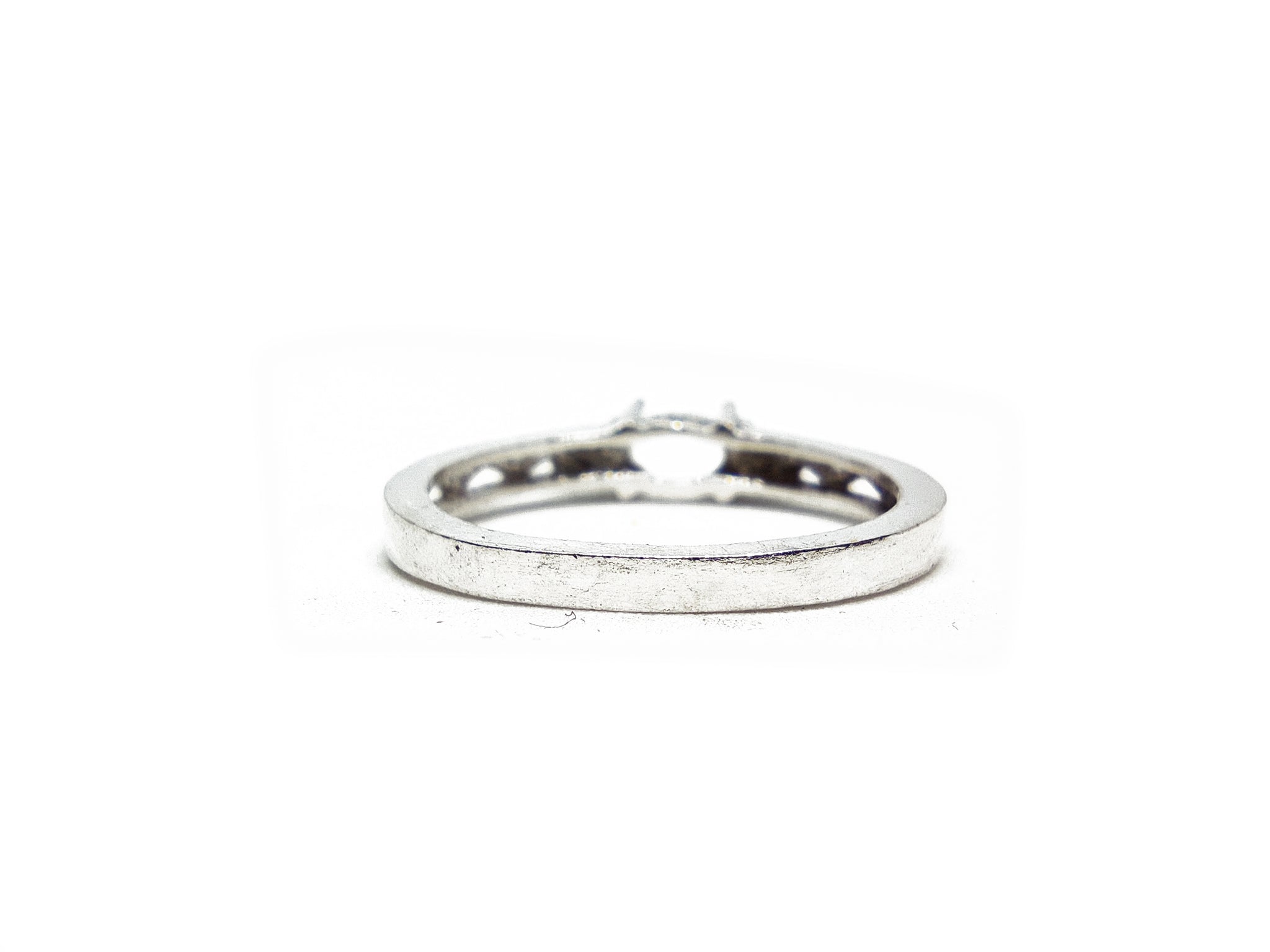 925 Silver 4x6,5x7,6x8 mm Oval Semi Mount Ring Blanks Sterling Silver Solitaire Ring Blanks Oval Ring Setting