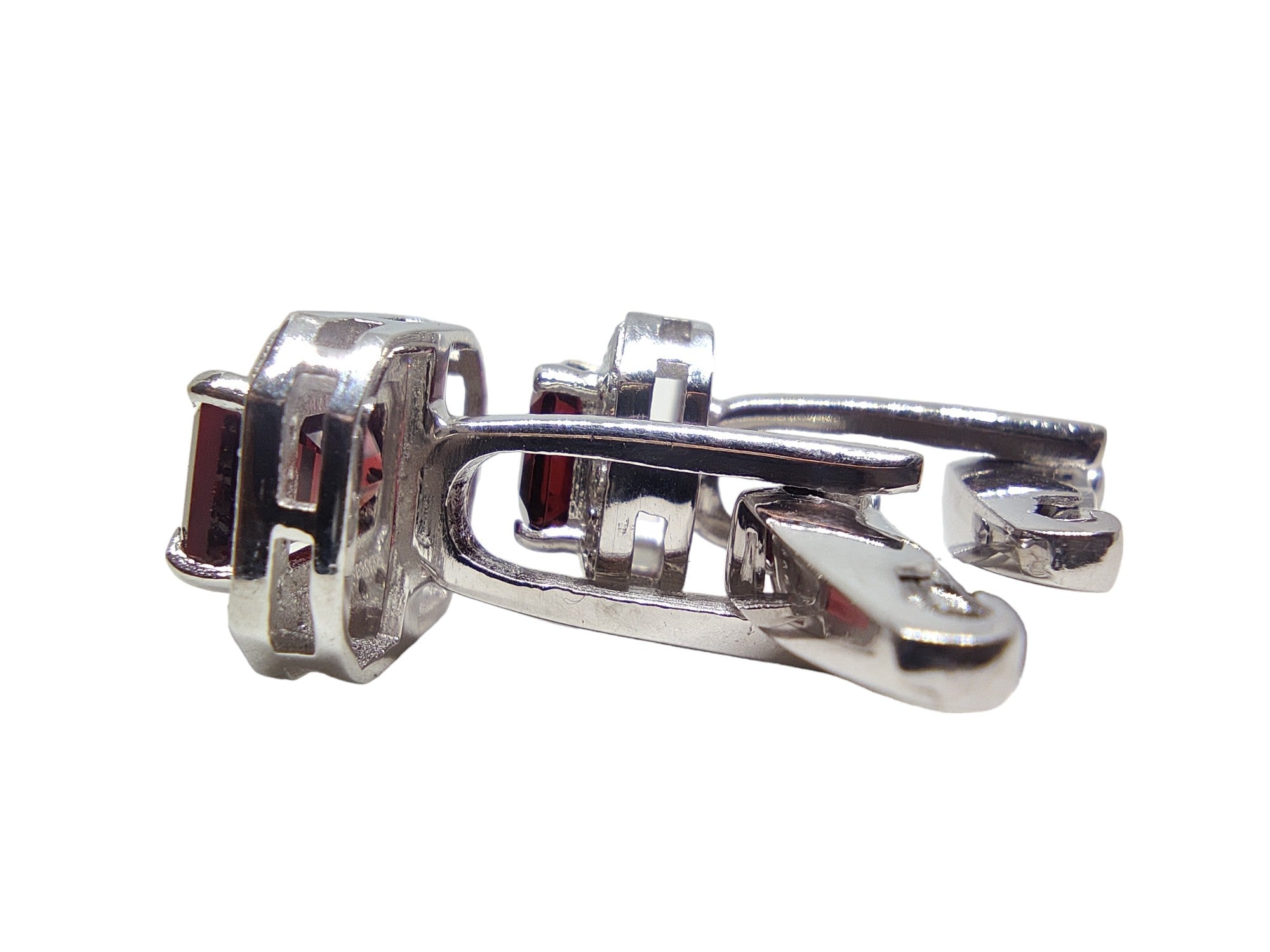 Mens Garnet Cufflink Natural Garnet Cufflinks For Men Red Groomsmen Cufflinks Best Man Cufflinks 6x8 Octagon Garnet Wedding Cufflinks