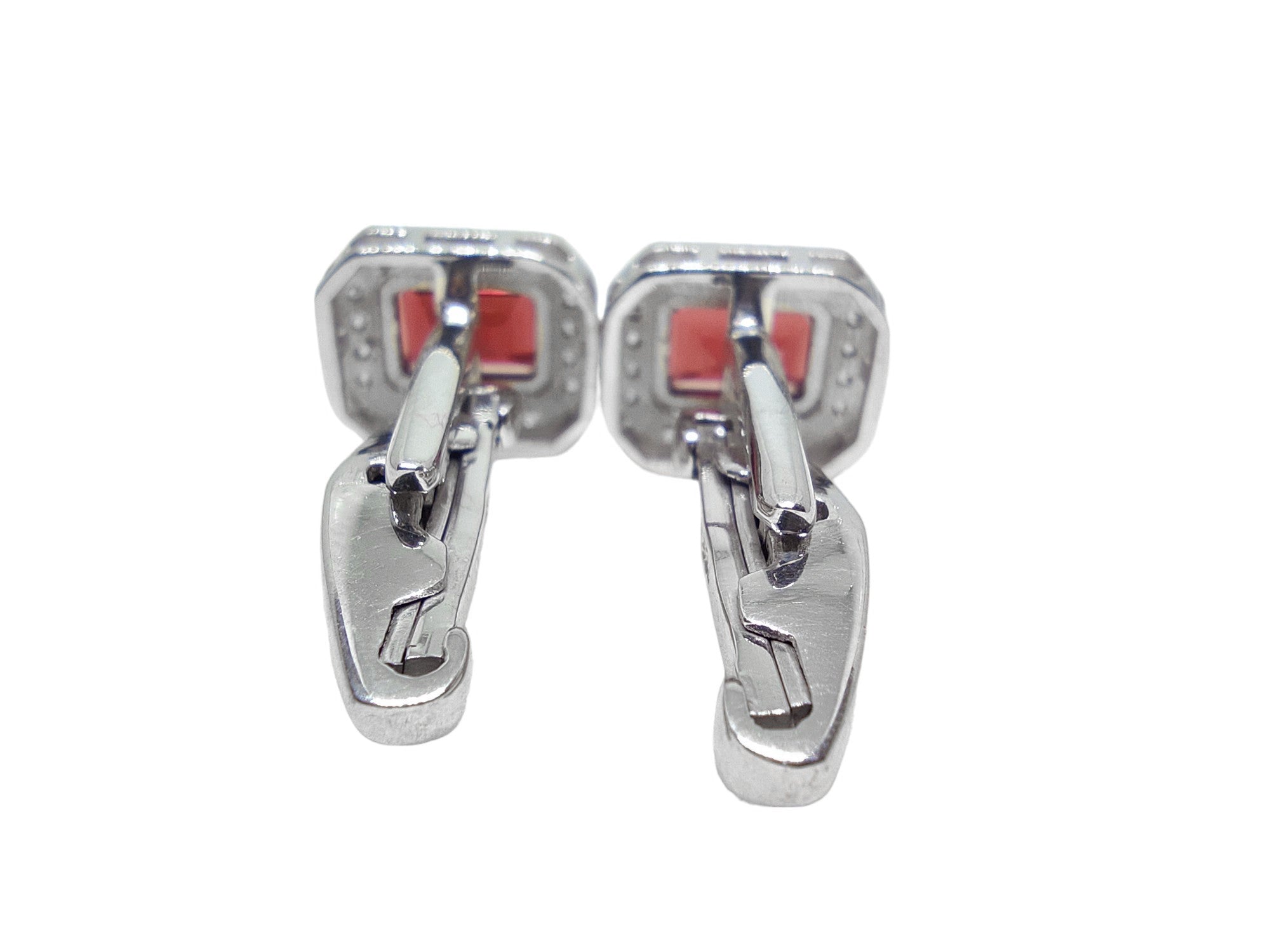 Mens Garnet Cufflink Natural Garnet Cufflinks For Men Red Groomsmen Cufflinks Best Man Cufflinks 6x8 Octagon Garnet Wedding Cufflinks