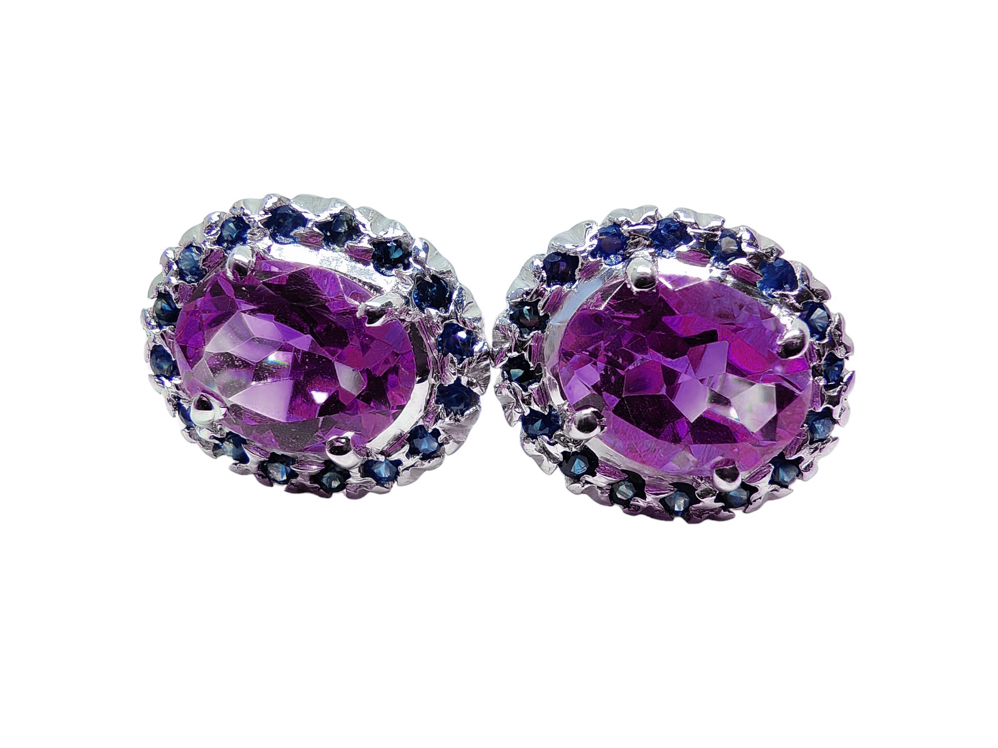 Natural Citrine Sapphire Cufflinks 925 Silver Citrine Sapphire Groomsmen Cufflinks For Wedding November Birthstone Cufflinks