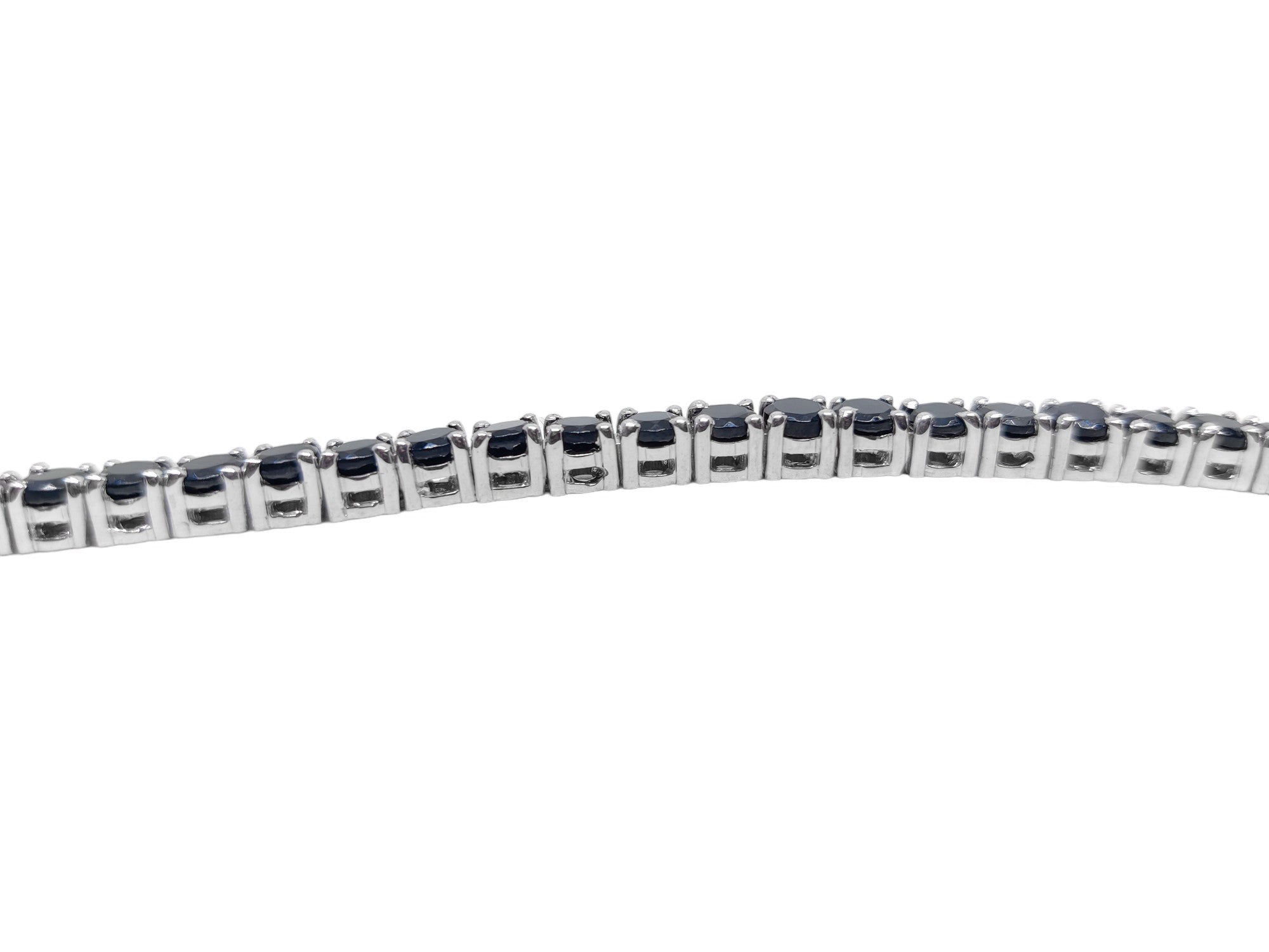 925 Silver Black Tourmaline Bracelet Natural Black Tourmaline Bracelet Dainty Black Tourmaline Bracelet All Black Stone Bracelet