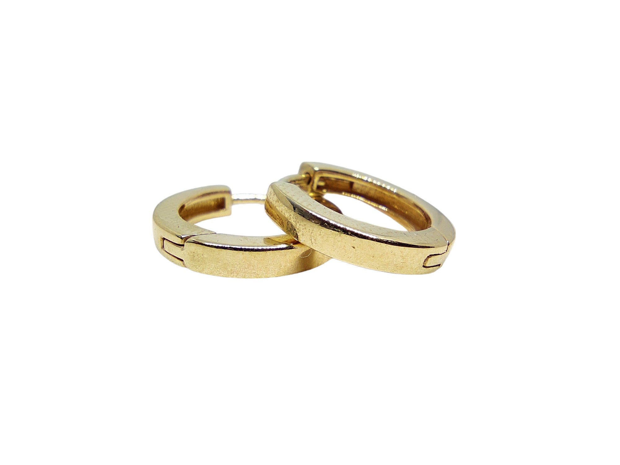 14K Gold Tiny Hoop Earrings For Her 14K Yellow Gold Hoop Earrings Anniversary Gift Dainty Gold Hoop Earrings Gold Hoop Earrings For Wedding