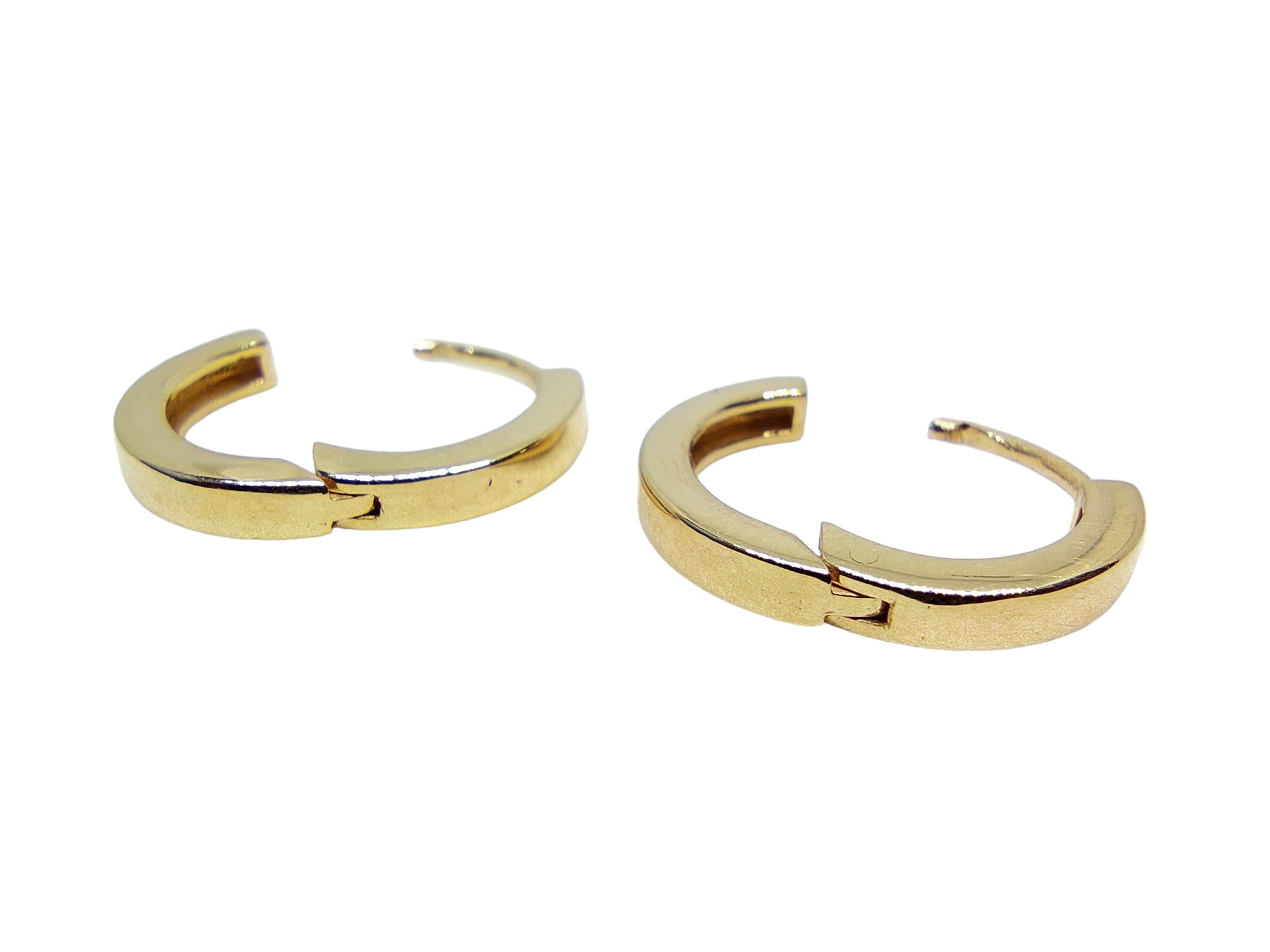14K Gold Tiny Hoop Earrings For Her 14K Yellow Gold Hoop Earrings Anniversary Gift Dainty Gold Hoop Earrings Gold Hoop Earrings For Wedding
