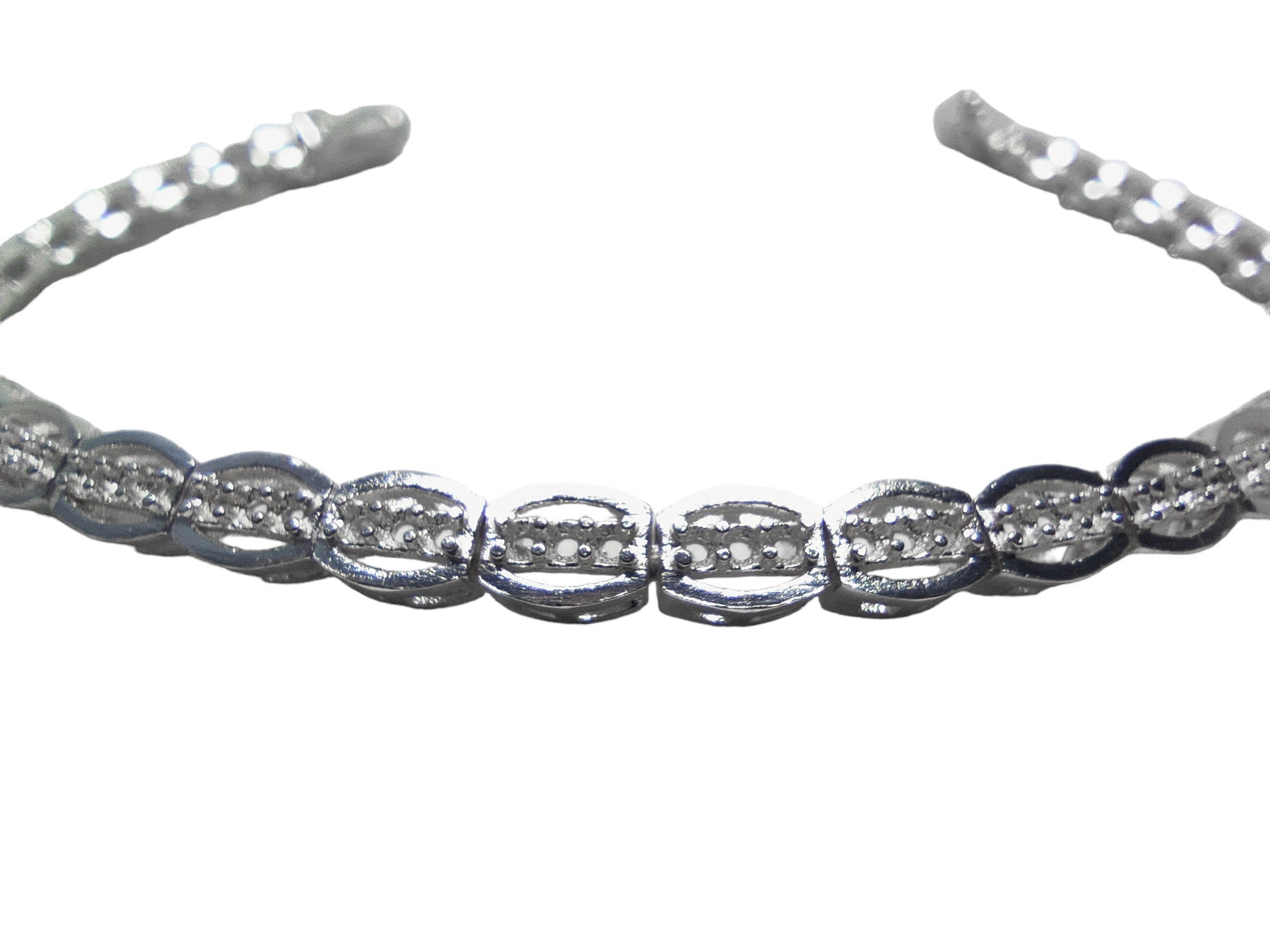 Dainty Silver Bracelet Mounting 1.50 mm Round Bracelet Blanks 1.50 mm Round Semi Mount Bracelet Setting 925 Sterling Silver Bracelet Blanks