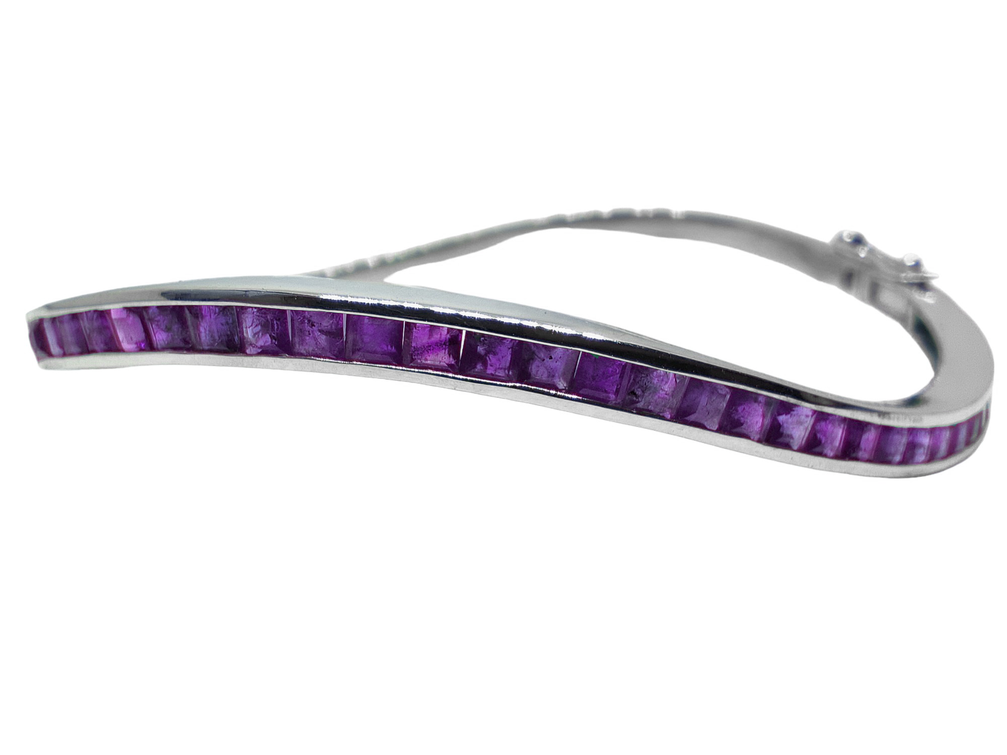 Silver Mens Amethyst Bangle Bracelet Natural Amethyst Bangle Men High Quality Amethyst Bangle Bracelet For Men 925 Silver Amethyst Bracelet Men