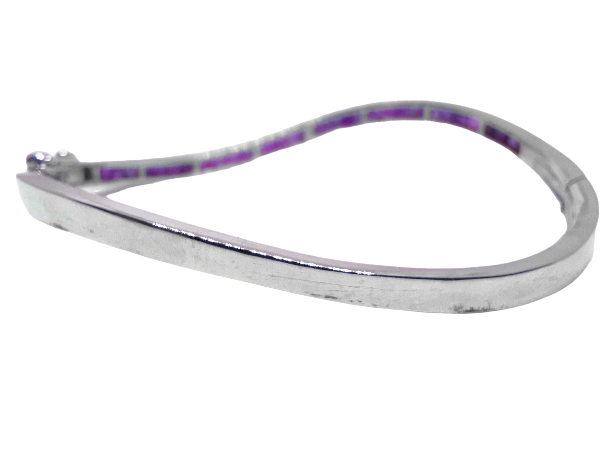 Silver Mens Amethyst Bangle Bracelet Natural Amethyst Bangle Men High Quality Amethyst Bangle Bracelet For Men 925 Silver Amethyst Bracelet Men