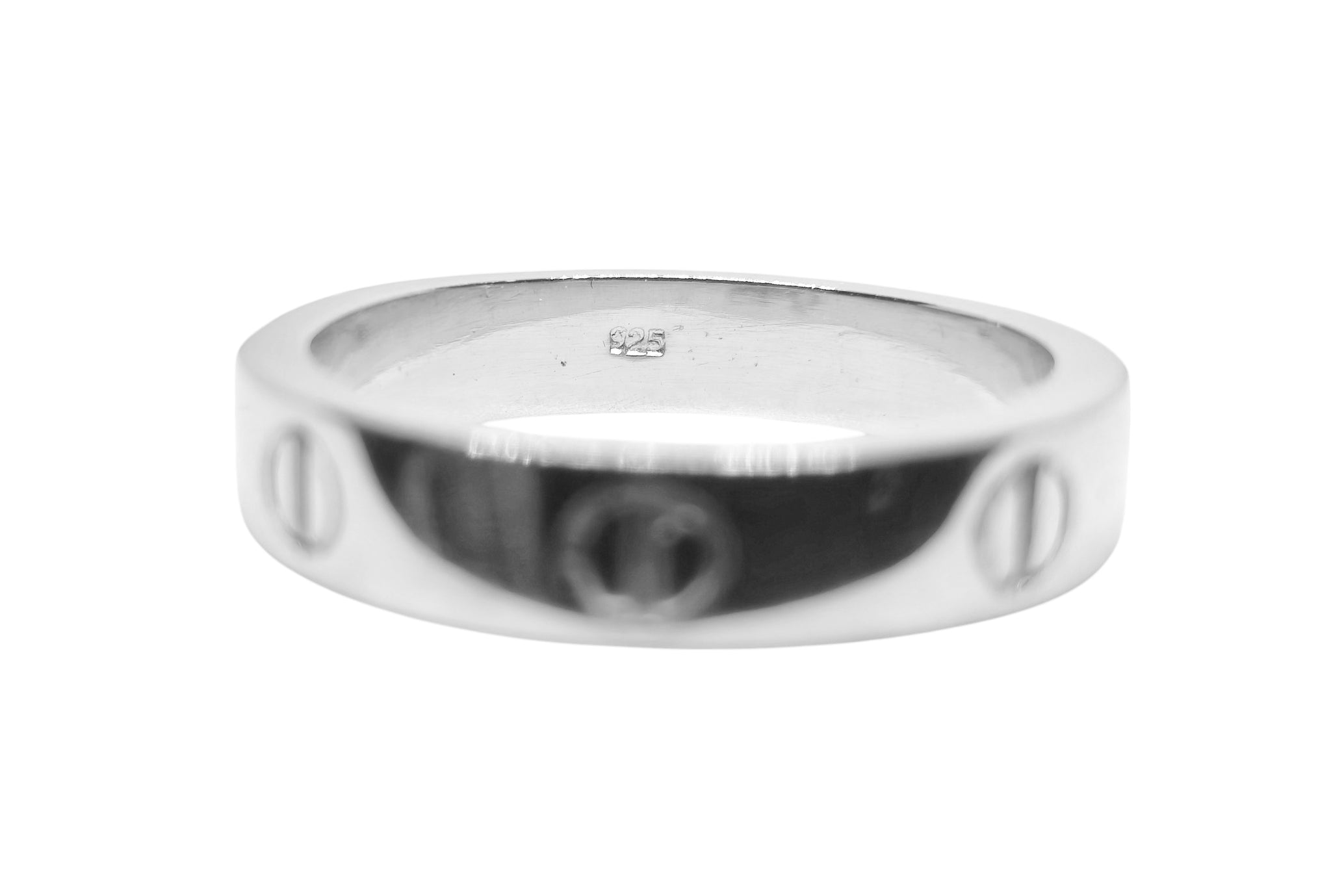 925 Silver Love Ring For Couple Sterling Silver Love Couple Ring Solid Silver Band For Him Her Unisex Couple Love Band