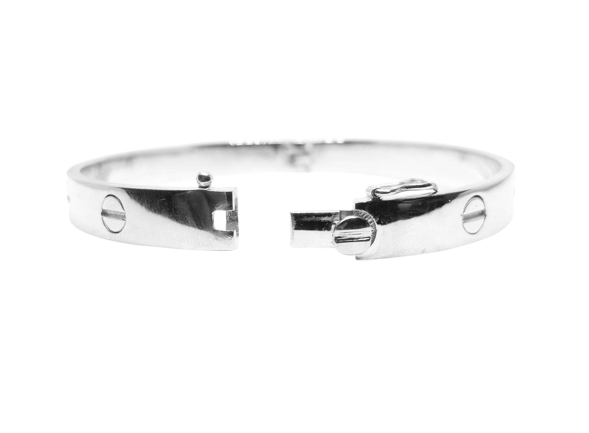 925 Silver Love Bangle Bracelet Silver Screw Bangle Sterling Silver Love Bangle Bracelet Silver Bangle Bracelet