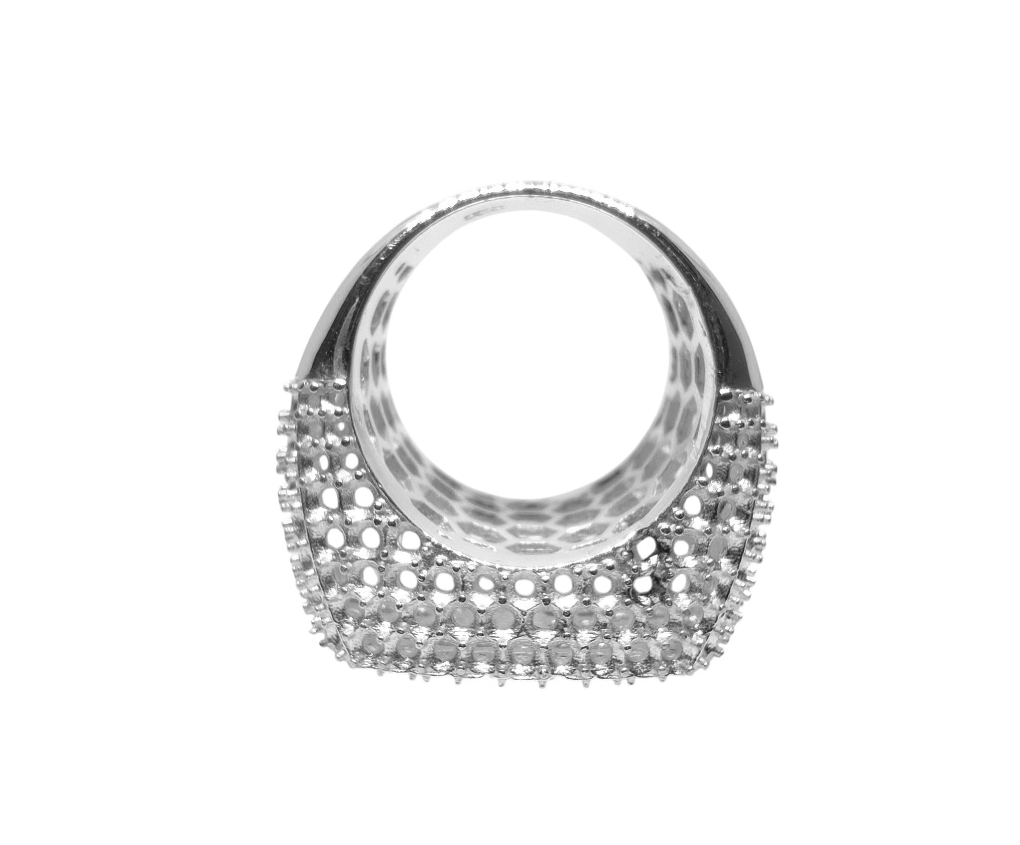 925 Silver Heavy Silver Semi Mount Ring Sterling Silver Semi Mount Men Ring 2 mm Round Semi Mount Ring Big Boy Heavy Ring Silver Ring Men