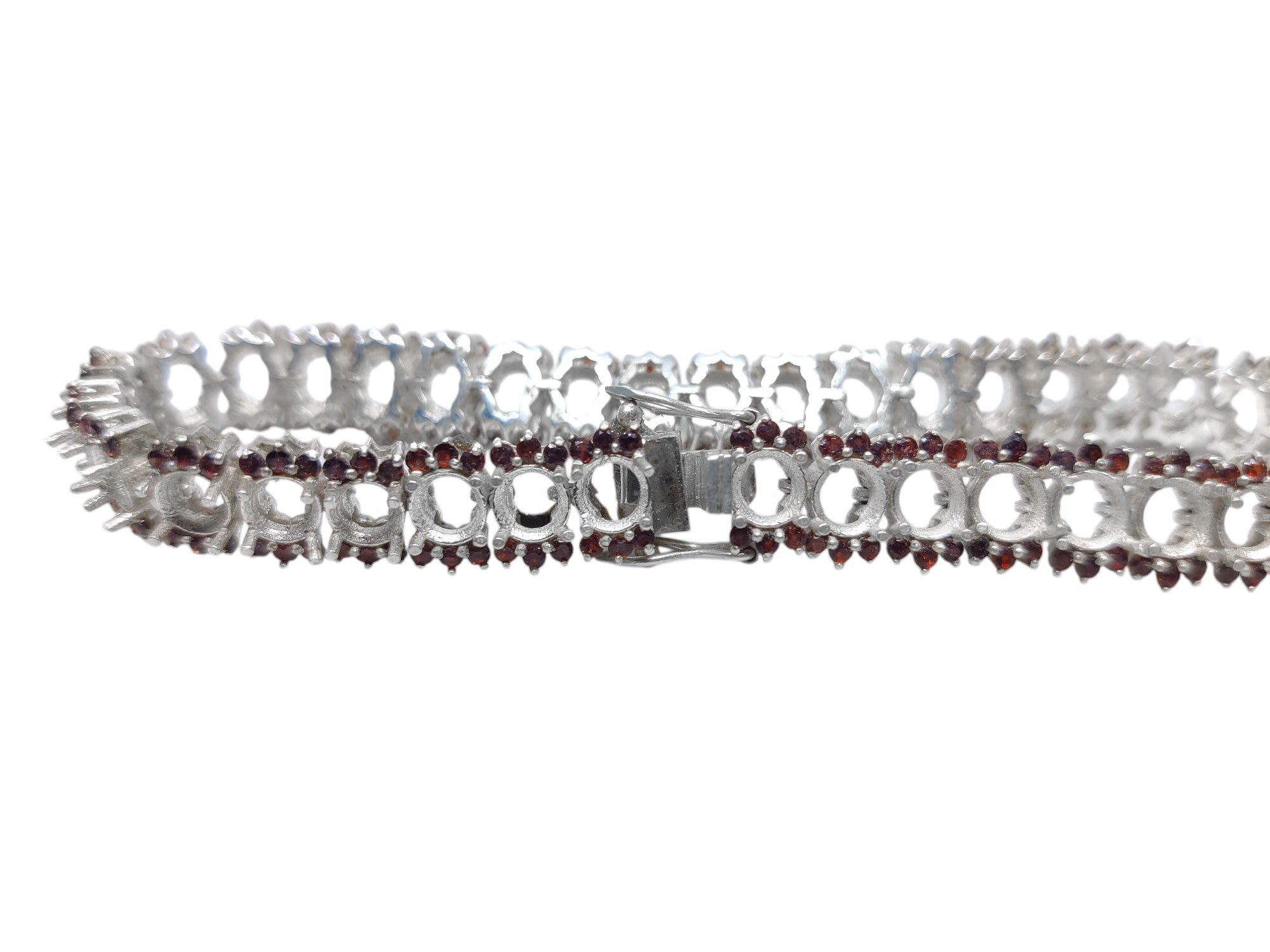925 Silver 5 mm Round Bracelet Blanks Cluster Bracelet Blanks 5 mm Round Semi Mount Bracelet Setting Round Bracelet Setting Bracelet Mounts