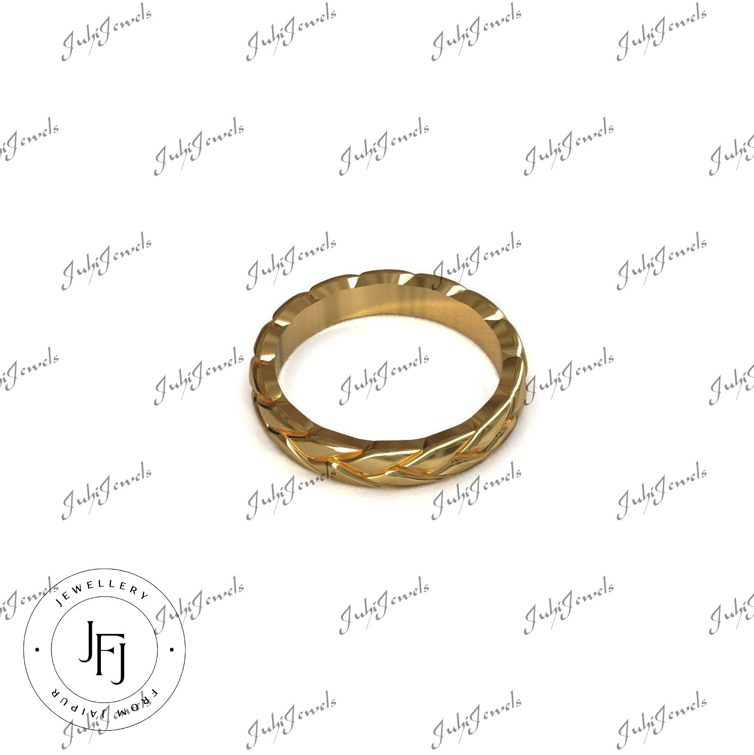 14K Gold Wedding Band Solid Yellow Gold Engagement Band Designer Wedding Band Mens 14K Gold Wedding Band 14K Mens Wedding Rings