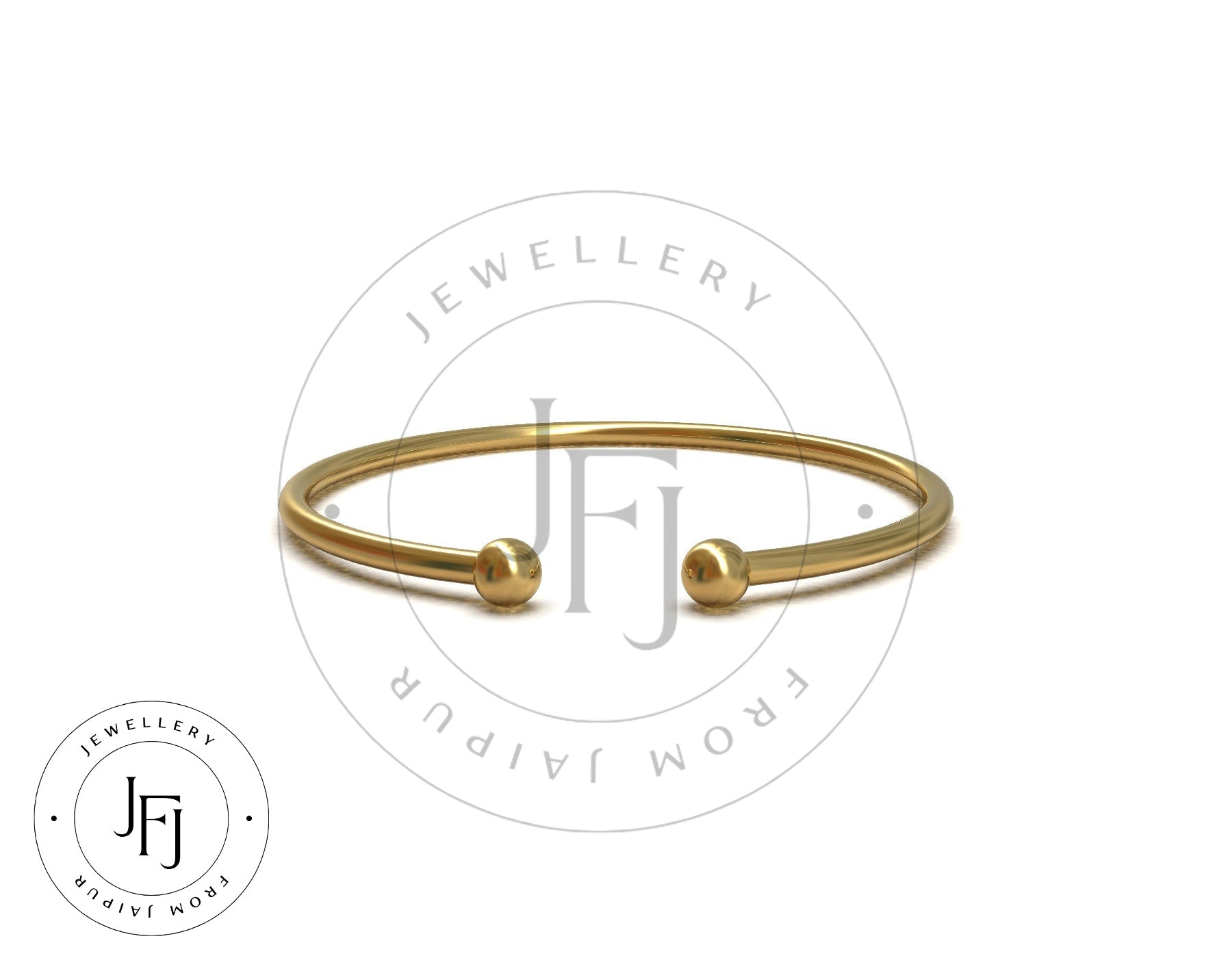 14K Open Ball Ring Yellow Gold Stacking Ring Open Ball Gold Ring Gold Dainty Ring Gold Minimalist Ring, Gold Open Ring, Minimalist Ring