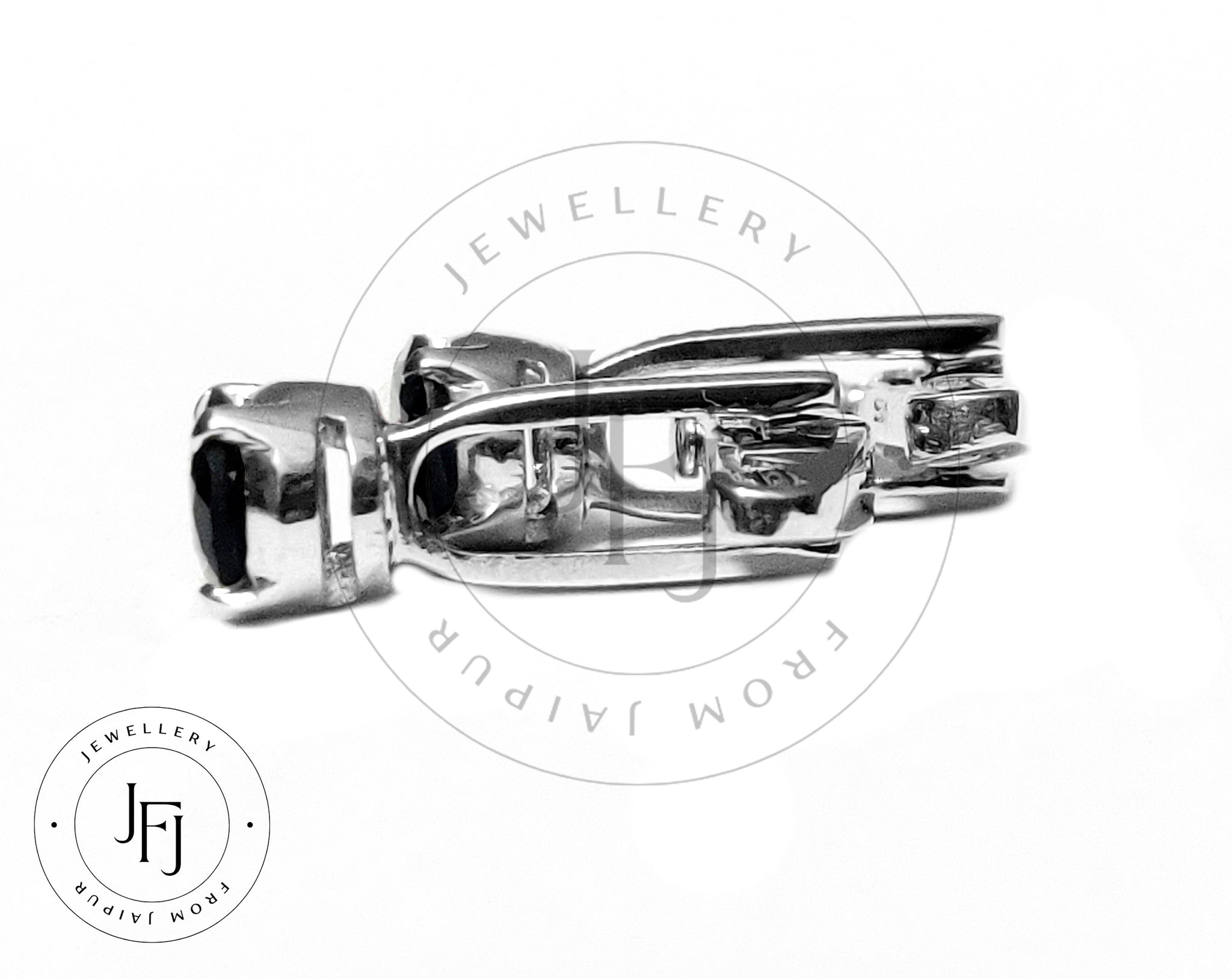 London Blue Topaz Cufflinks AA Grade London Blue Topaz Cufflinks For Men 3.5 Ct London Topaz Groomsmen Cufflinks Wedding Cufflinks