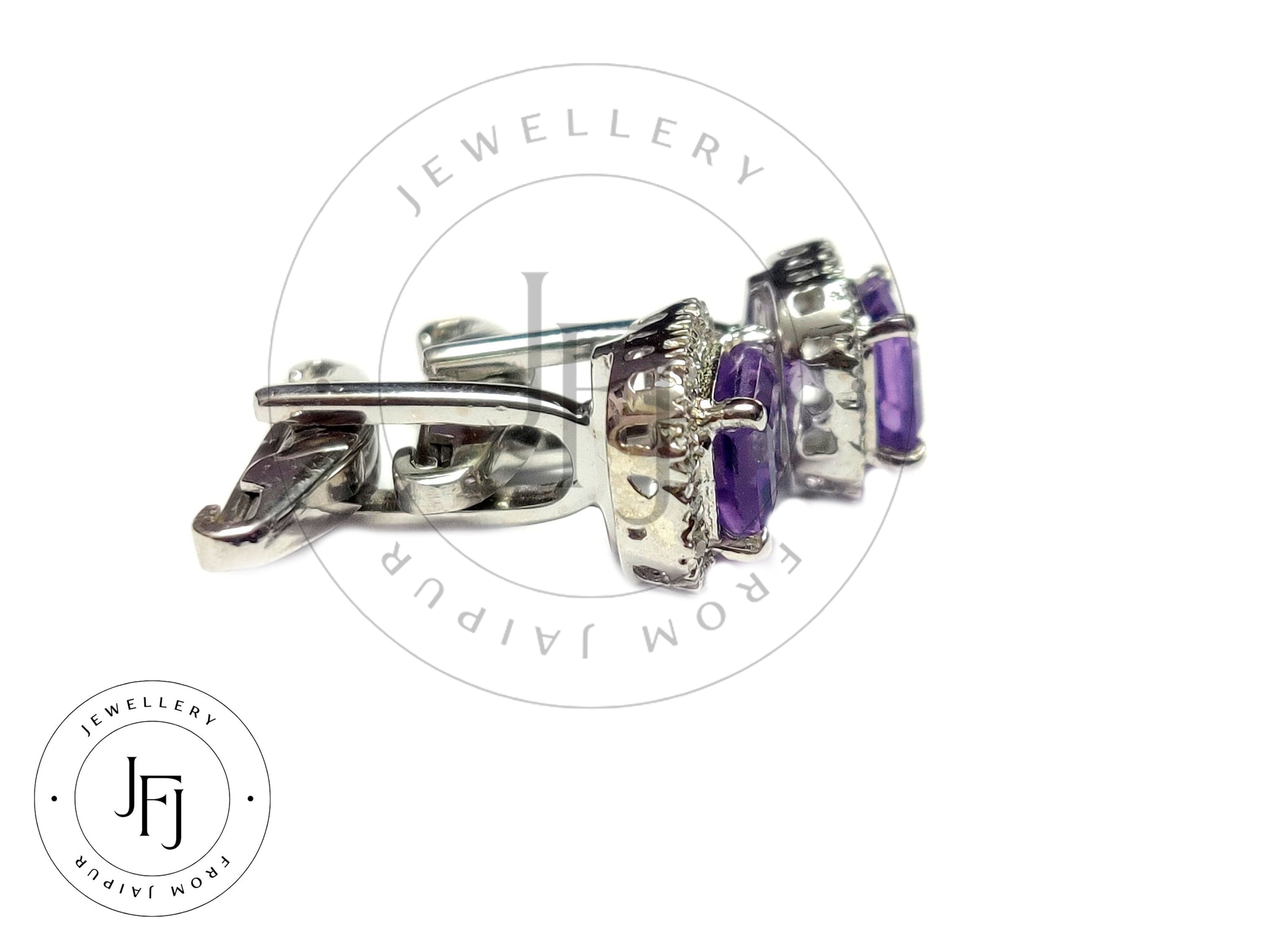 Amethyst Cufflinks Art Deco Amethyst Cufflinks 3 Ct Amethyst Men Cufflinks Groomsmen Cufflinks Wedding Cufflinks Unique Cufflinks For Men