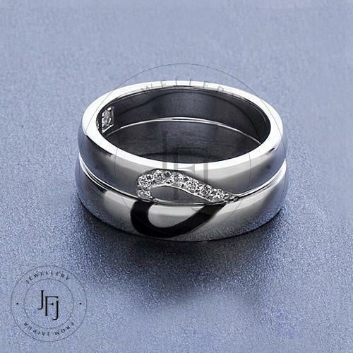 925 Silver Heart Valentine Ring Couple Promise Ring Couple Heart Rings 925 Silver Heart Matching Rings