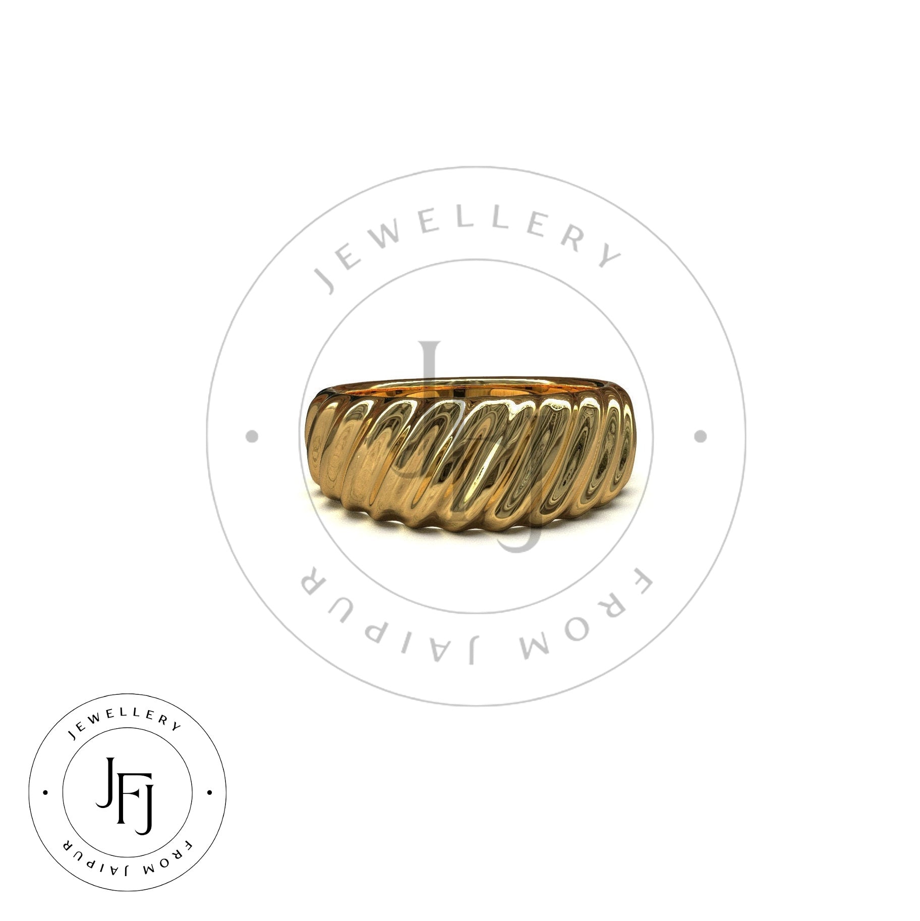 14k Gold Heavy Ring Solid Gold Wave Ring 14K Gold Wedding Band Solid 14K Gold Engagement Band Comfort Gold Band 14k Gold Wedding Ring