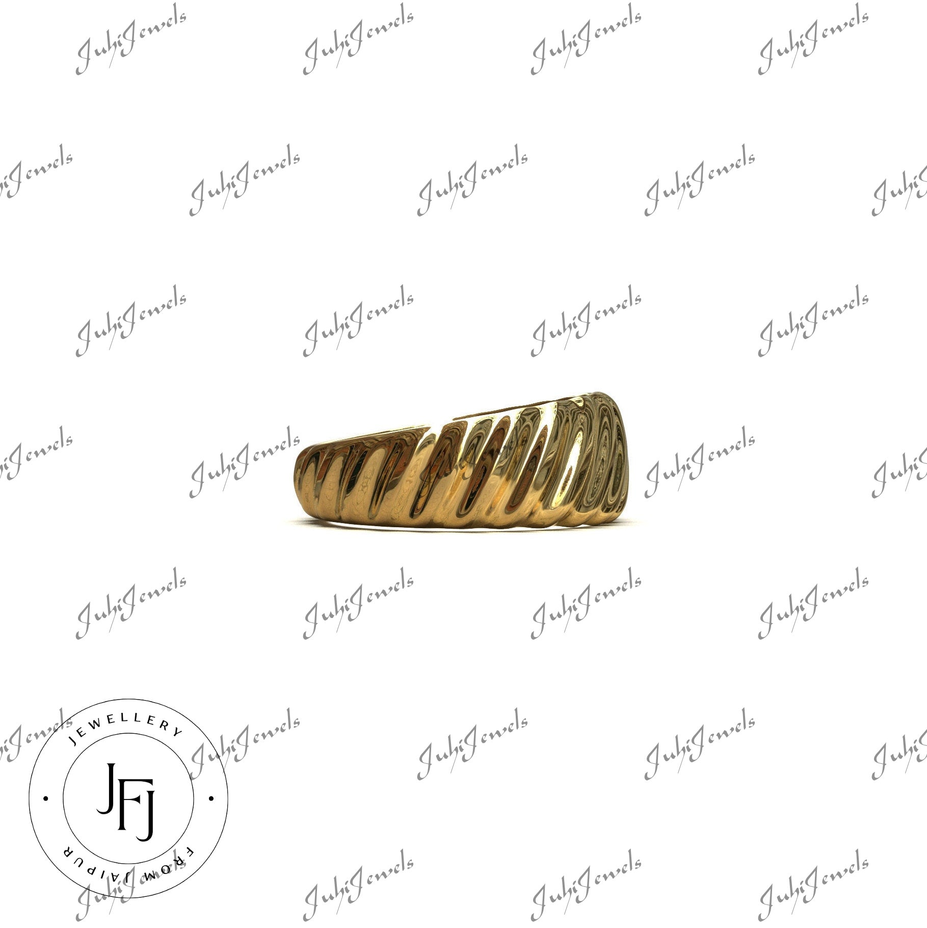 14k Gold Heavy Ring Solid Gold Wave Ring 14K Gold Wedding Band Solid 14K Gold Engagement Band Comfort Gold Band 14k Gold Wedding Ring