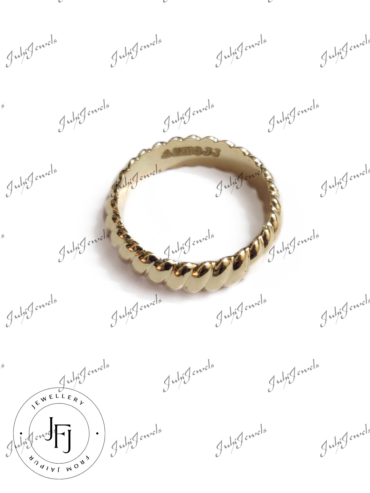 14K Gold Rope Ring Hallmarkd 14K Gold Rope Band Heavy Gold Band Solid Gold Band 14K Gold Ring Gold Wedding Band 14K Gold Engagement Ring