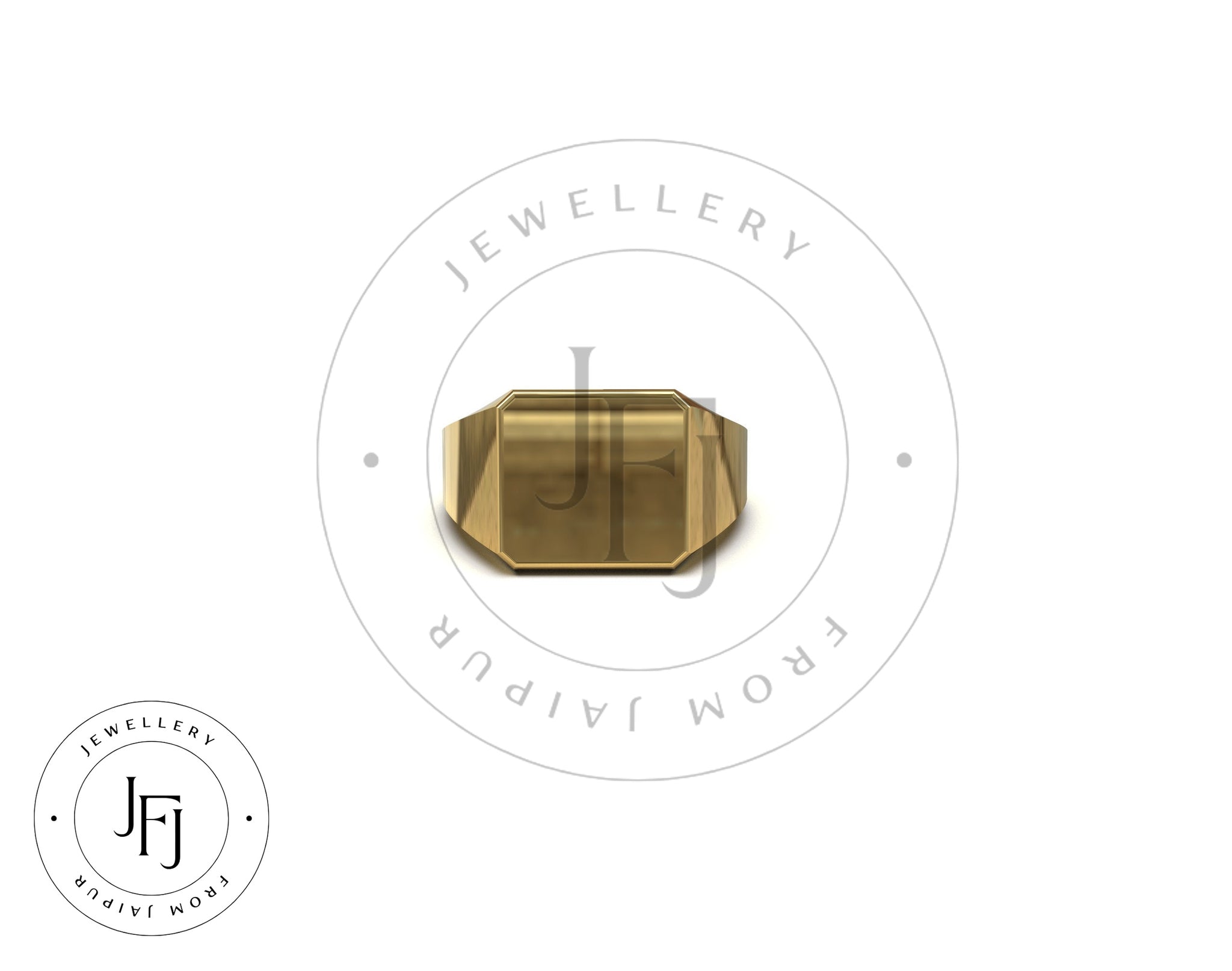14K Gold Signet Ring Men Pinky Signet Ring Men Heavy Gold Signet Ring Men Signet Ring Women 14K Gold Mens Ring Statement Ring Geometric Ring