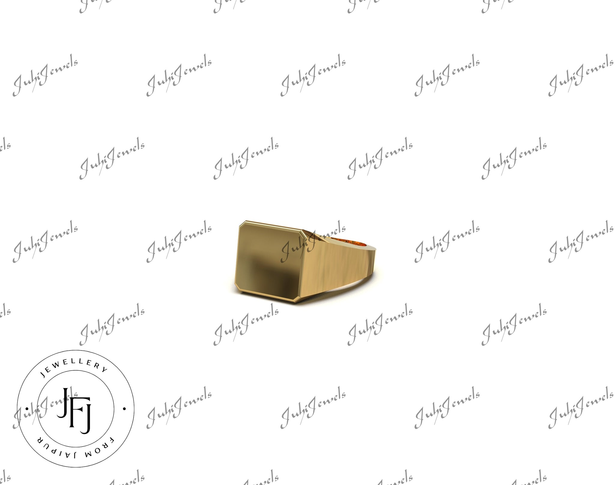 14K Gold Signet Ring Men Pinky Signet Ring Men Heavy Gold Signet Ring Men Signet Ring Women 14K Gold Mens Ring Statement Ring Geometric Ring