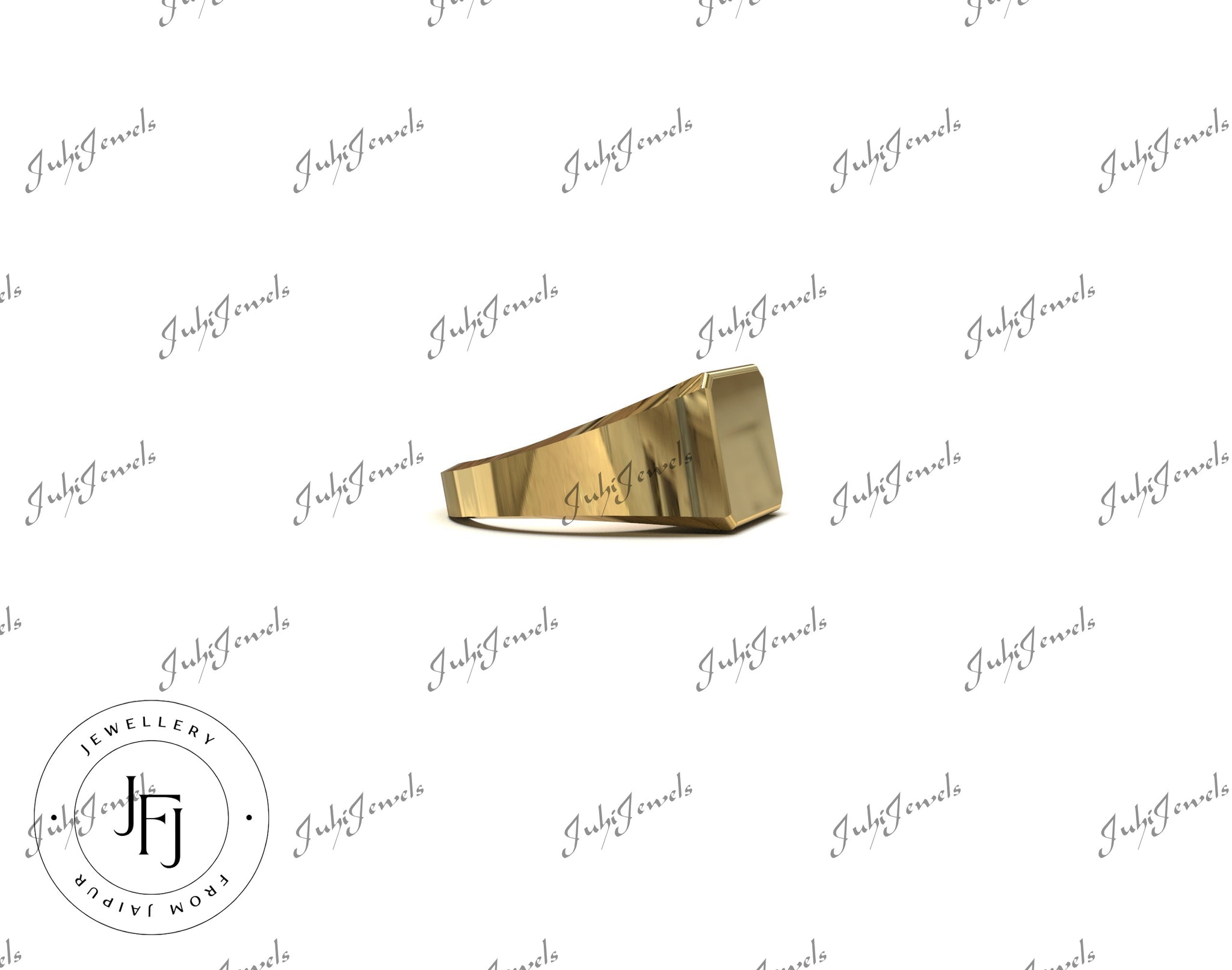 14K Gold Signet Ring Men Pinky Signet Ring Men Heavy Gold Signet Ring Men Signet Ring Women 14K Gold Mens Ring Statement Ring Geometric Ring