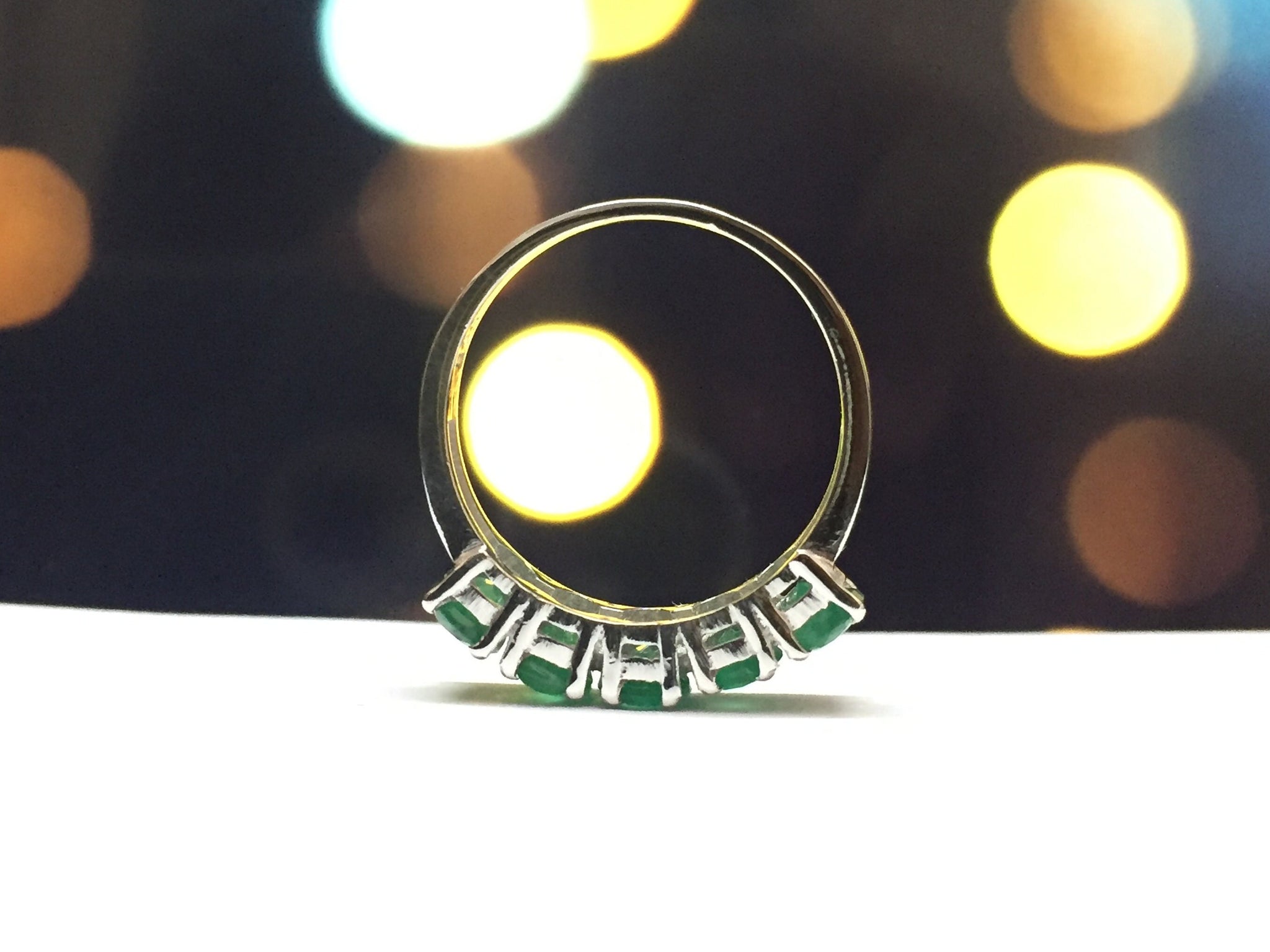 Natural Emerald Ring 4 x 6 mm Oval Emerald 925 Sterling Silver Men Emerald Ring Men Silver Emerald Ring Emerald Vintage Ring