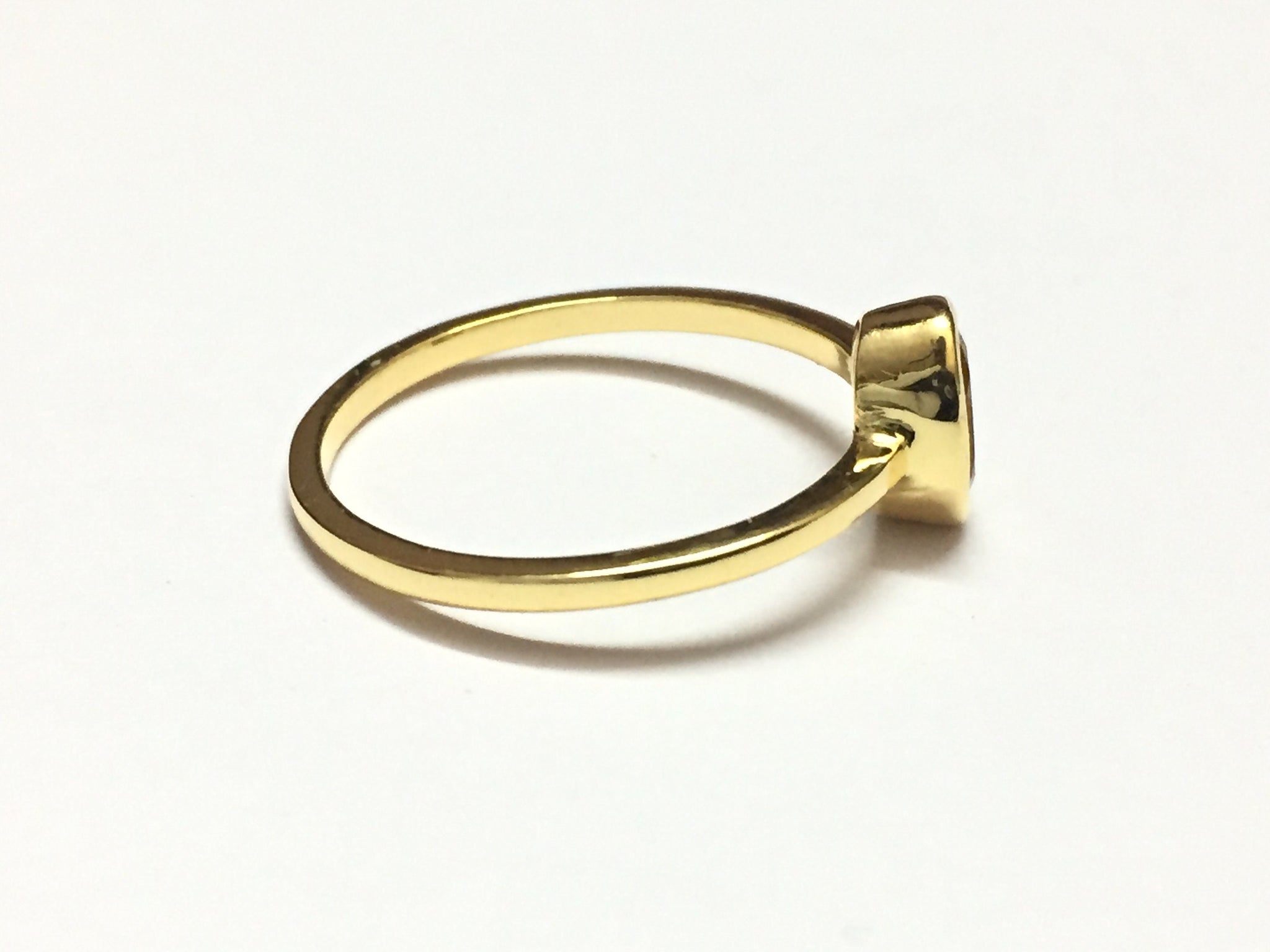 14K Yellow Gold Citrine Ring 5x7 mm Oval Citrine Gold Ring 14k Citrine Ring November Ring Citrine Dainty Ring Gold Citrine Ring Men