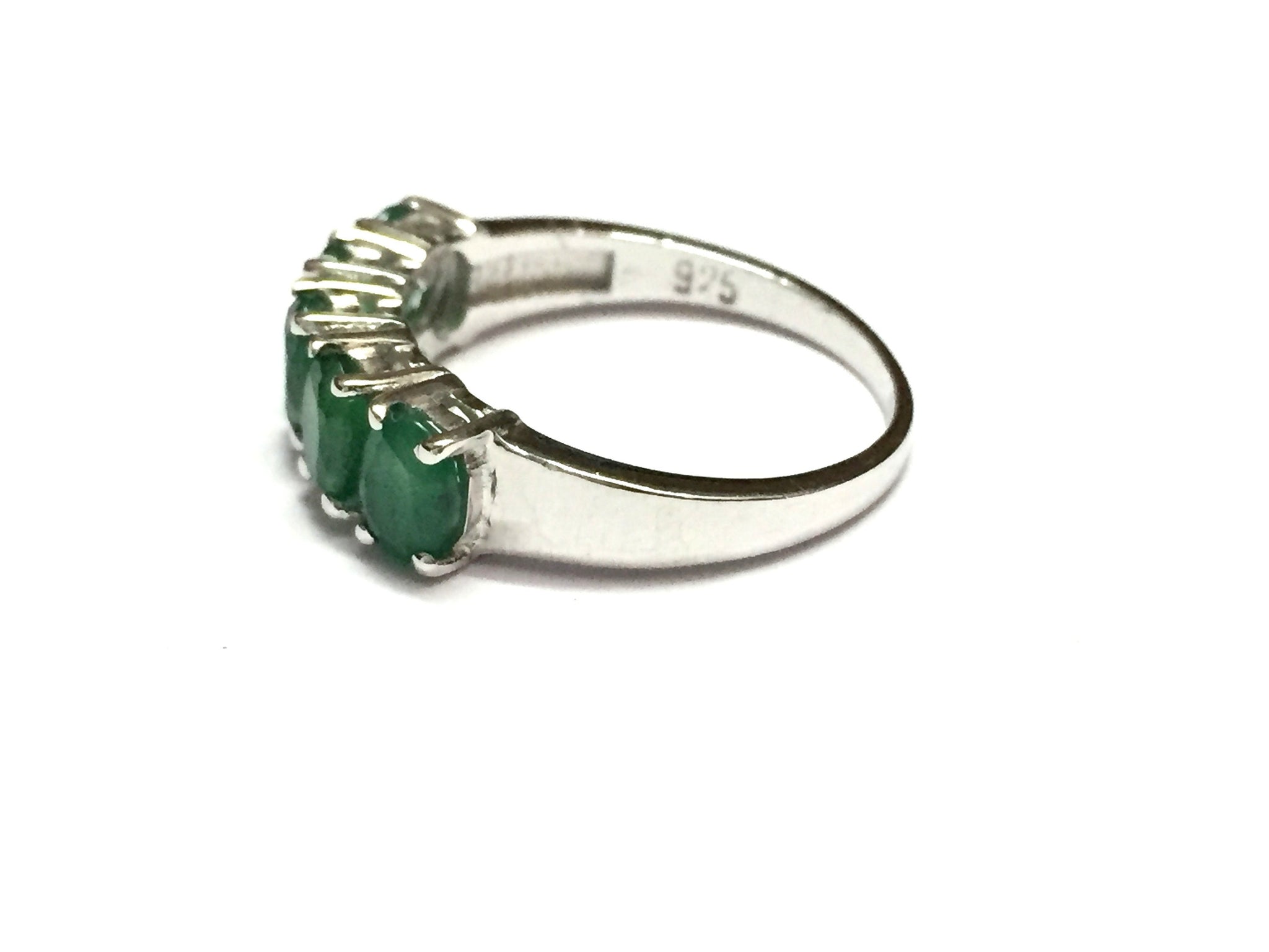 Emerald Ring 4x5 mm Oval Emerald Ring High Quality Emerald Ring Natural Emerald Silver Emerald Ring Genuine Emerald Ring Emerald Ring Men