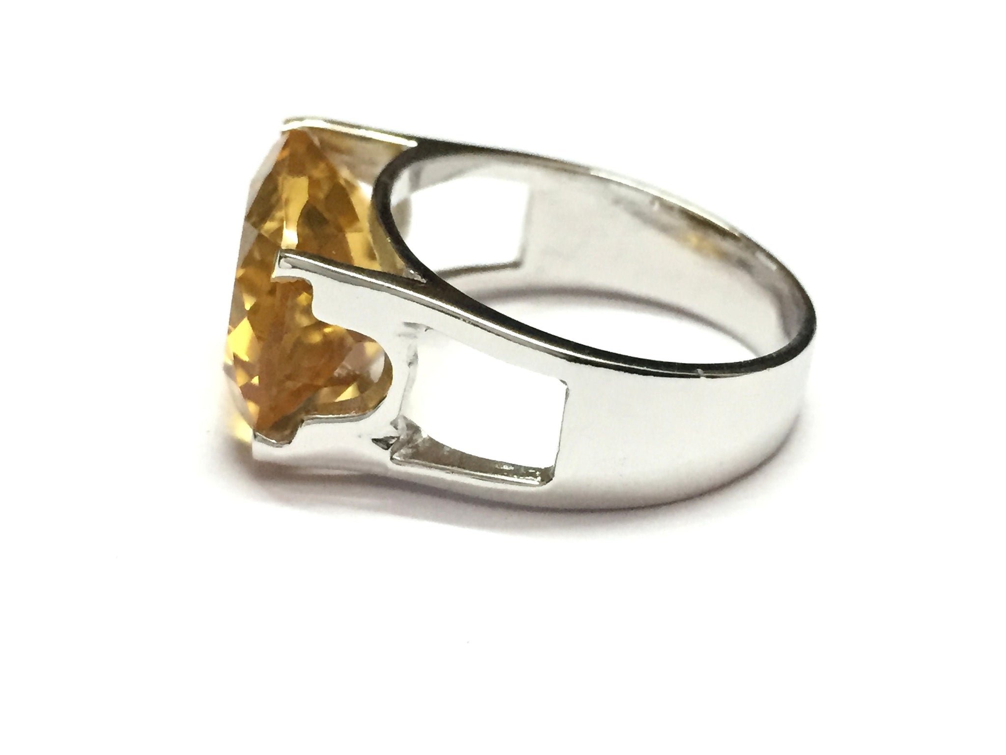 Beautiful Citrine Ring 925 Sterling Silver, Citrine Men Ring, Natural Citrine Ring For Men, Citrine Anniversary Ring, November Birthstone
