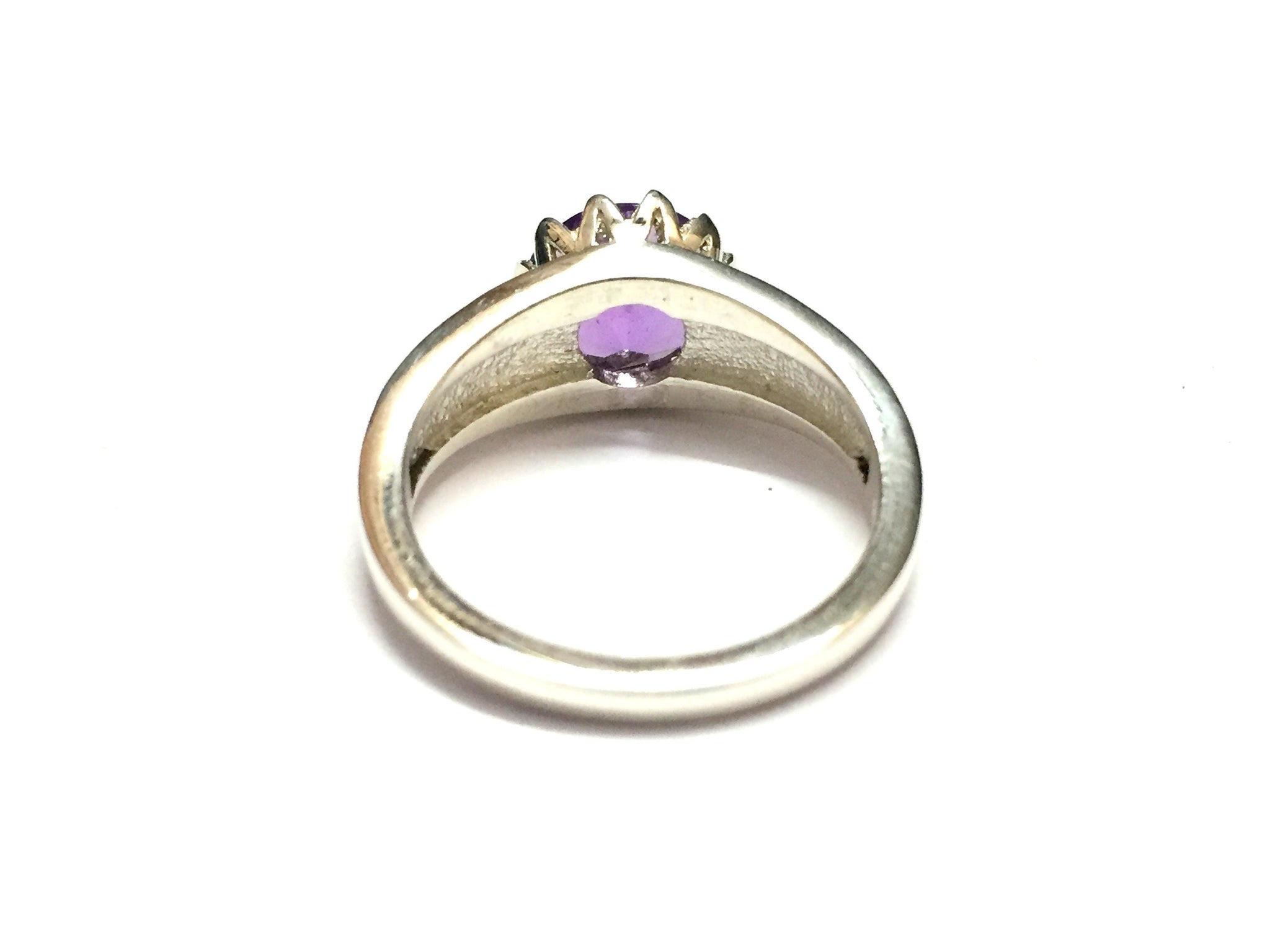 Vintage Silver Amethyst Vintage Ring Amethyst Ring Silver Men Ring Men Vintage Ring Amethyst Jewelry Vintage Rings For Men