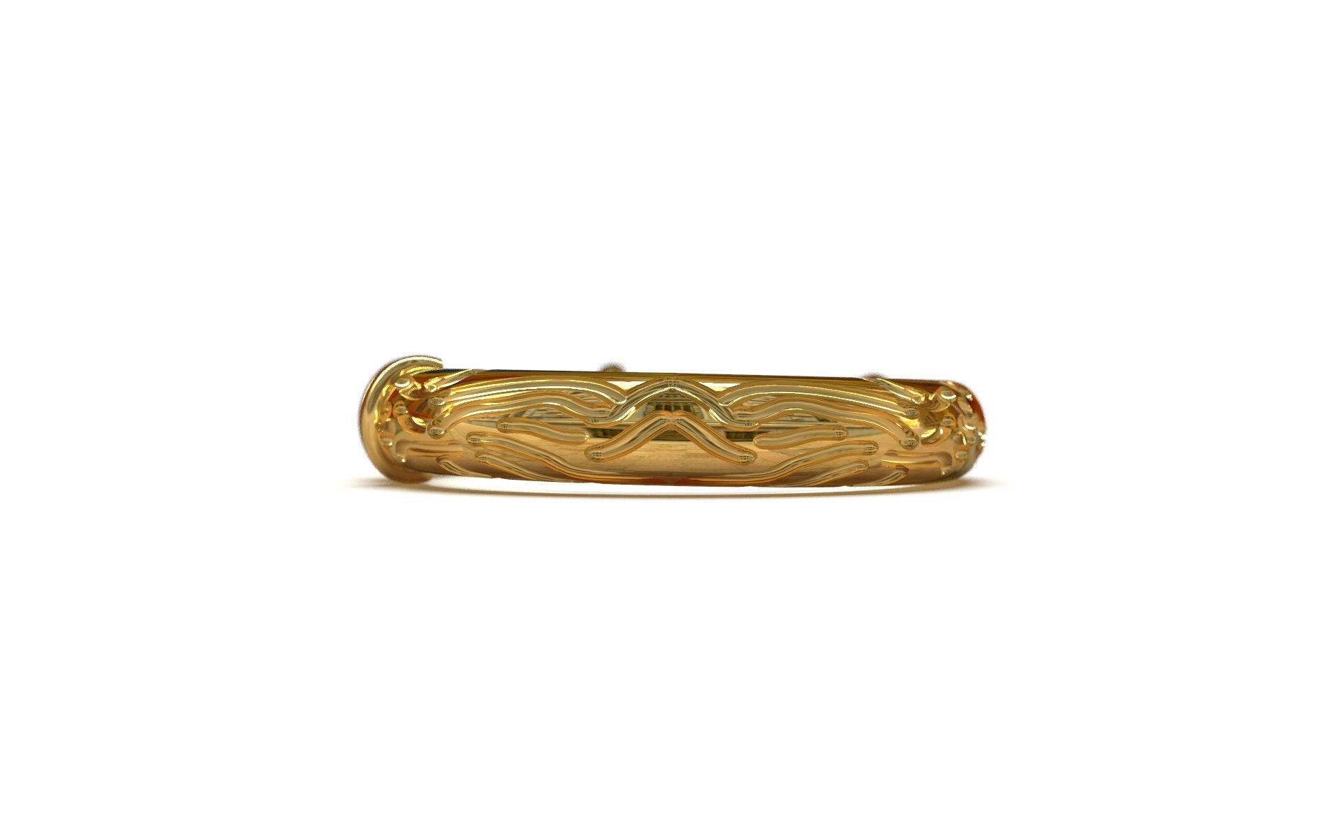 18K Gold Band Ring Gold Wedding Band Gold Engagement Band Designer Gold Band Hallmarked 18K Gold Band Ring Band For Him Band For Her