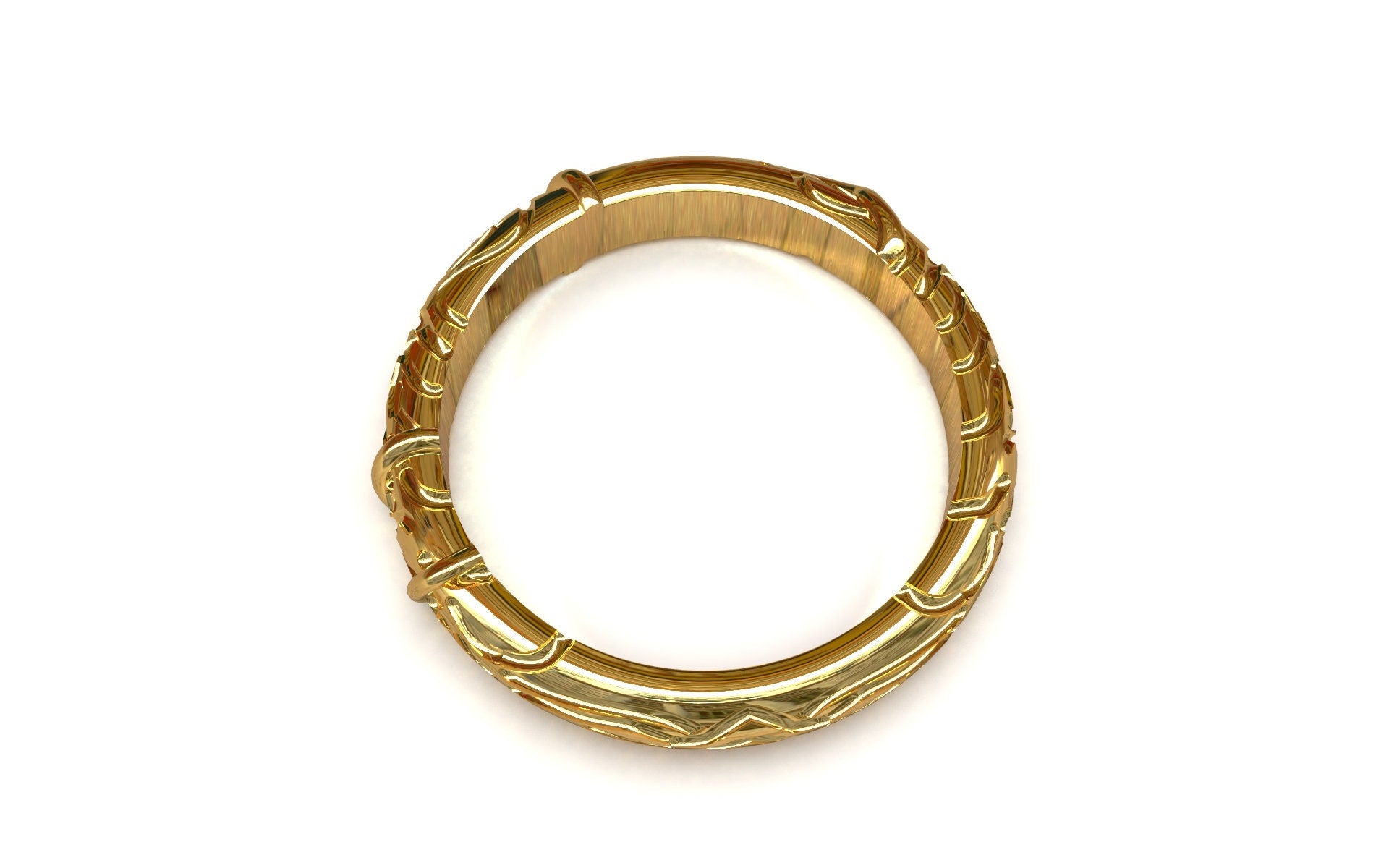18K Gold Band Ring Gold Wedding Band Gold Engagement Band Designer Gold Band Hallmarked 18K Gold Band Ring Band For Him Band For Her