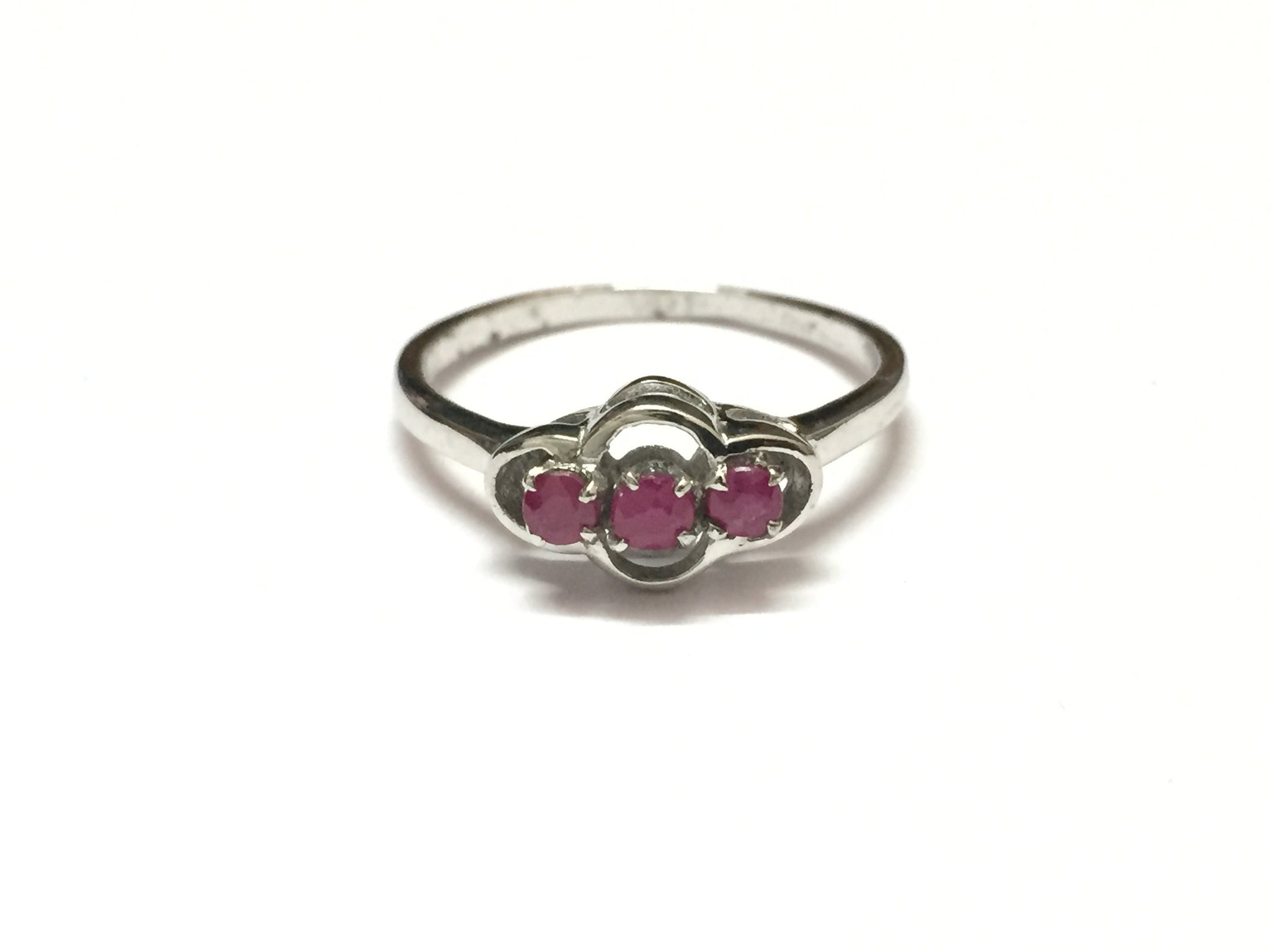 Natural Ruby Ring 0.40 Ct High Quality Ruby Ring July Birthstone Ring 925 Sterling Silver Ruby Ring