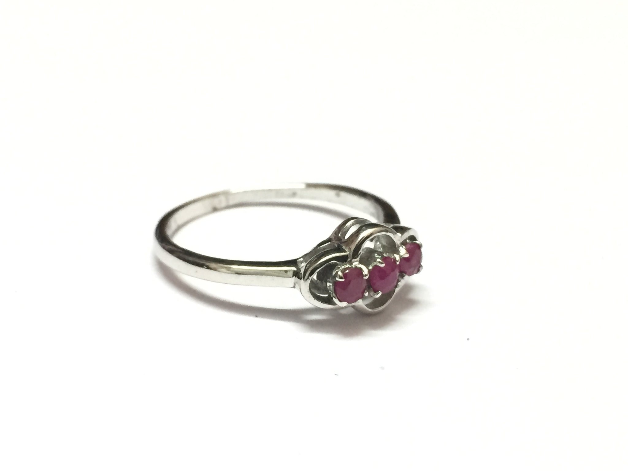 Natural Ruby Ring 0.40 Ct High Quality Ruby Ring July Birthstone Ring 925 Sterling Silver Ruby Ring