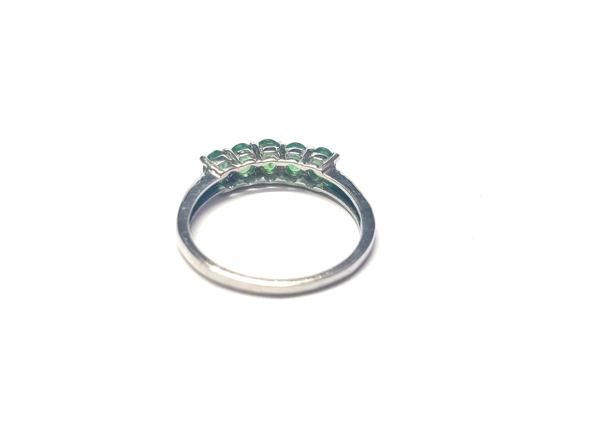 Emerald Ring Natural Emerald Ring Men Emerald Ring May Birthstone Ring Emerald Stacking Ring Silver 0.5 Ct Emerald Ring Emerald Promise Ring