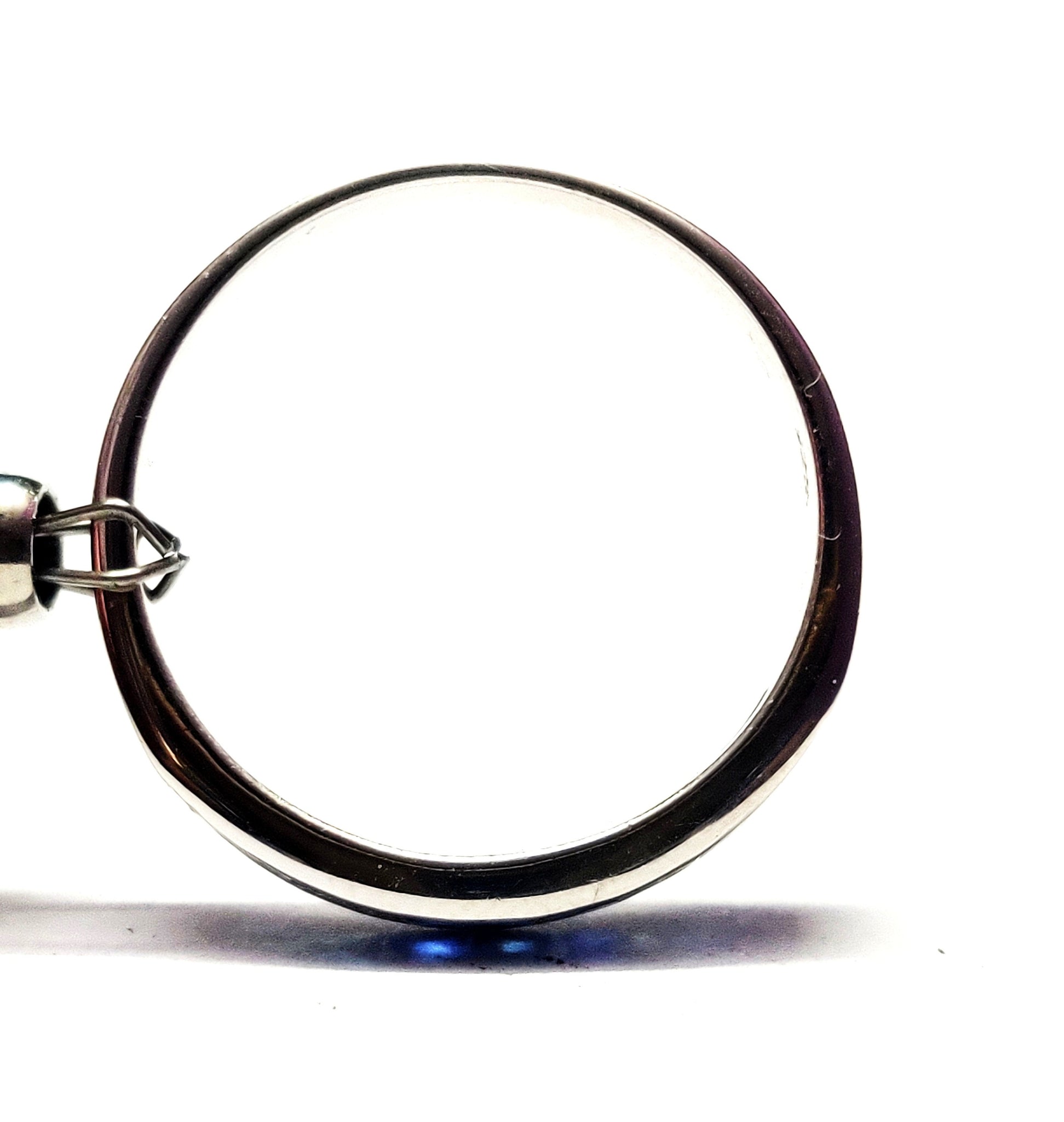 Blue Sapphire Semi Eternity Band Natural Blue Sapphire Eternity Ring 1 Ct Sapphire Band 925 Silver Sapphire Stacking Ring Birthstone Band