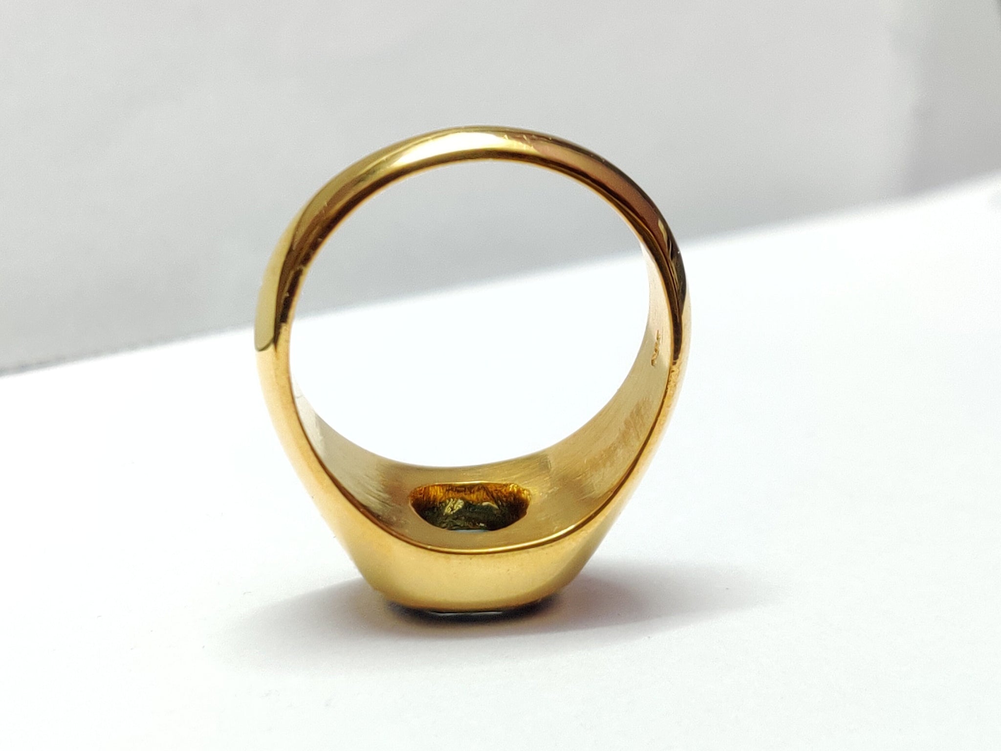 Heavy Solid Blue Topaz Men Ring High Quality London Blue Topaz 7x9 mm Oval 2 Ct Blue Topaz Sterling Silver , 14K, 18K London Topaz Men Ring