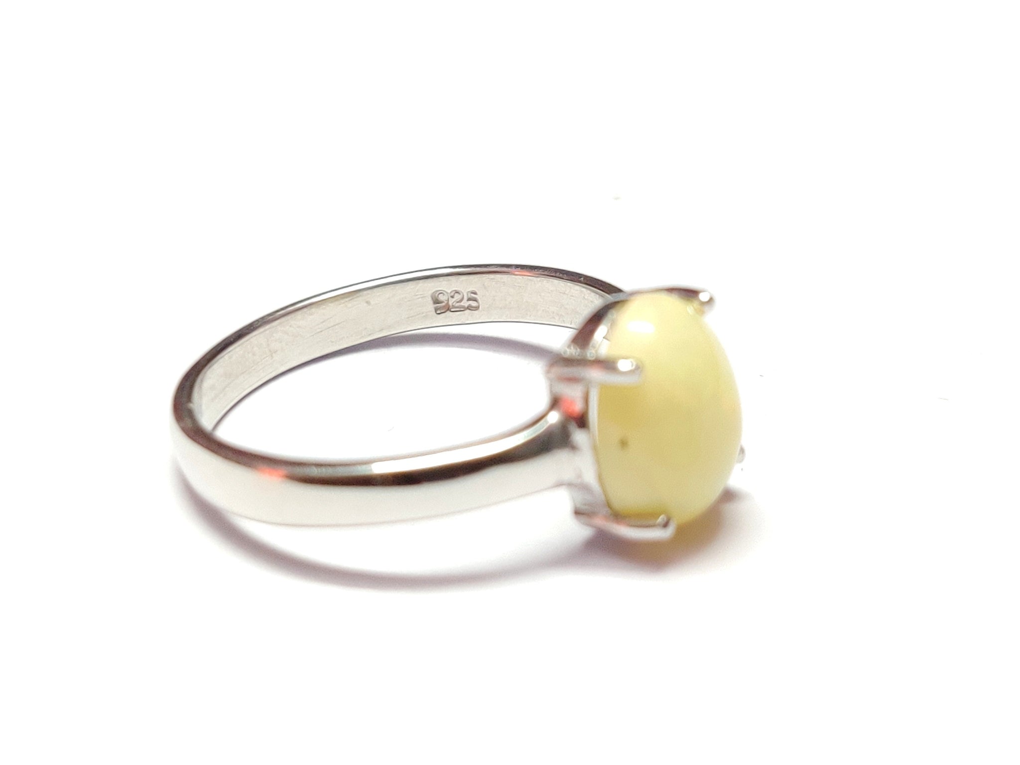 Large Opal Band Natural Ethiopian Opal Band 1.5 Ct Opal Promise Ring 7x9 mm Oval Cut Opal Engagement Band Sterling Silver Opal Band