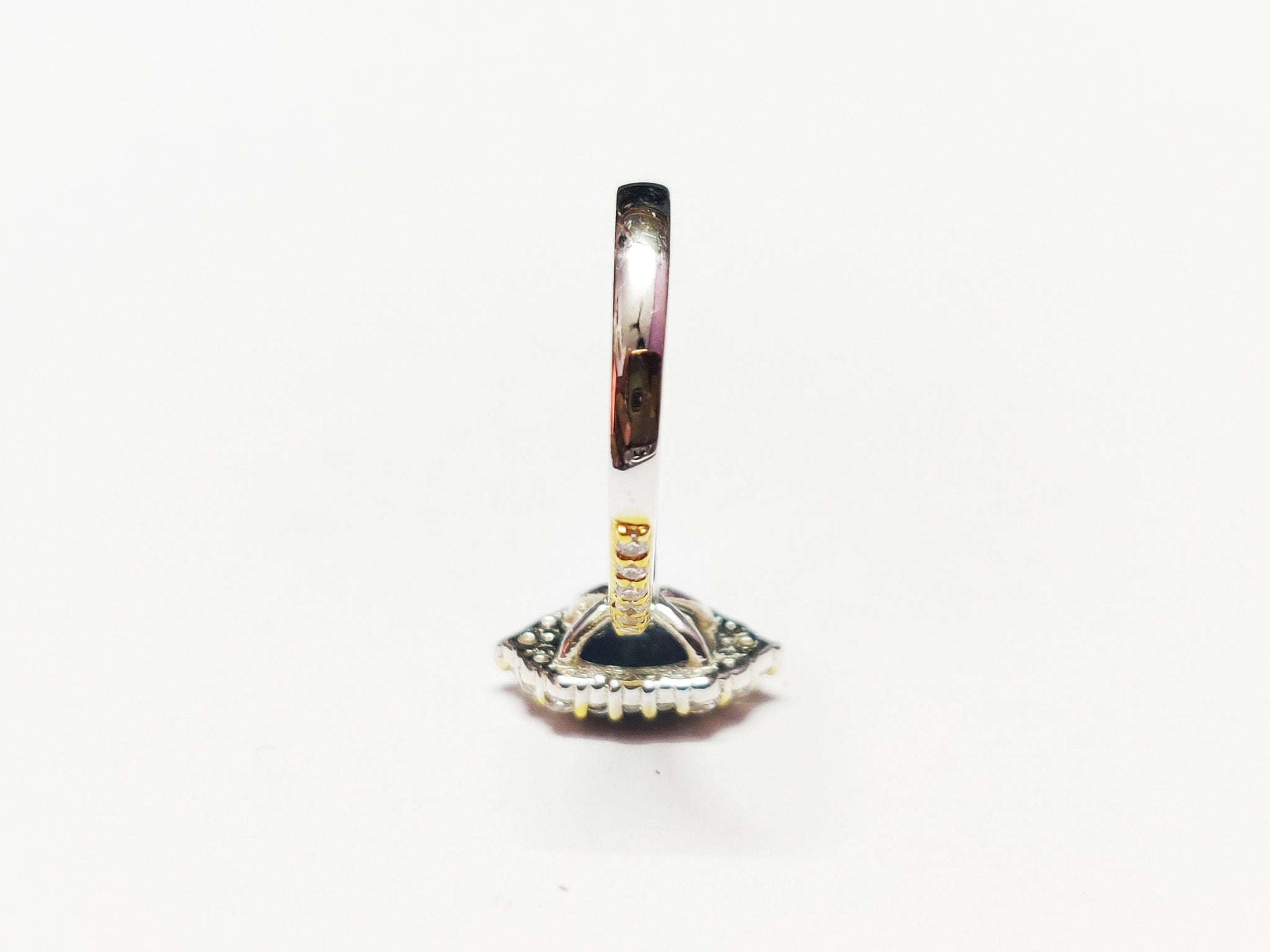 London Blue Topaz Engagement Ring 1.5 Ct London Topaz Engagement Band 6x8 mm Oval London Blue Topaz Ring Sterling Silver Topaz Wedding Ring