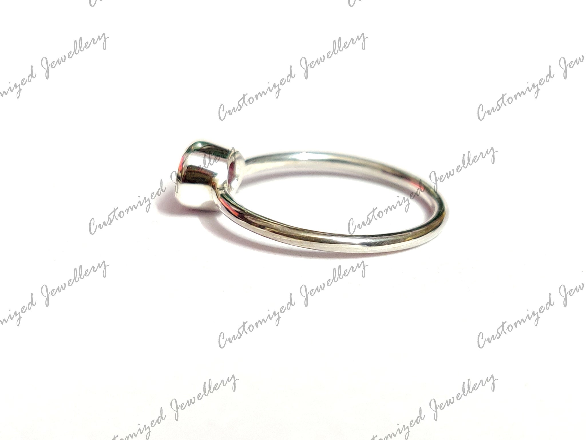 Ruby Stacking Ring Natural Ruby Minimalist Ring July Birthstone Ring 5x7 mm Oval Ruby Stackable Band 1 Ct Ruby Birthstone Ring Promise Ring