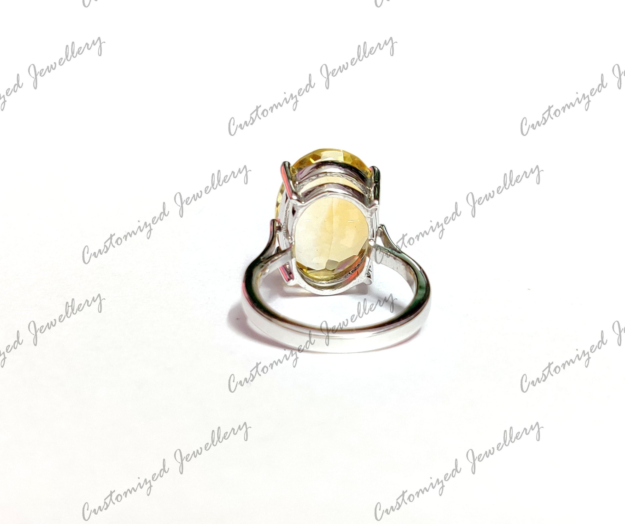 Citrine Statement Ring Large Citrine Cocktail Ring 12x16 mm Oval Citrine Ring Big Citrine Ring 7 Ct Citrine Ring Large Citrine Ring