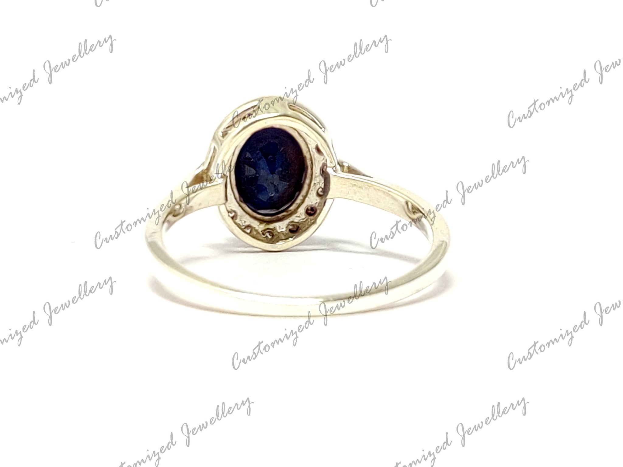 Blue Sapphire Engagement Ring Natural Sapphire Engagement Band 2.5 Ct Sapphire Wedding Ring Blue Sapphire Wedding Solitaire Ring