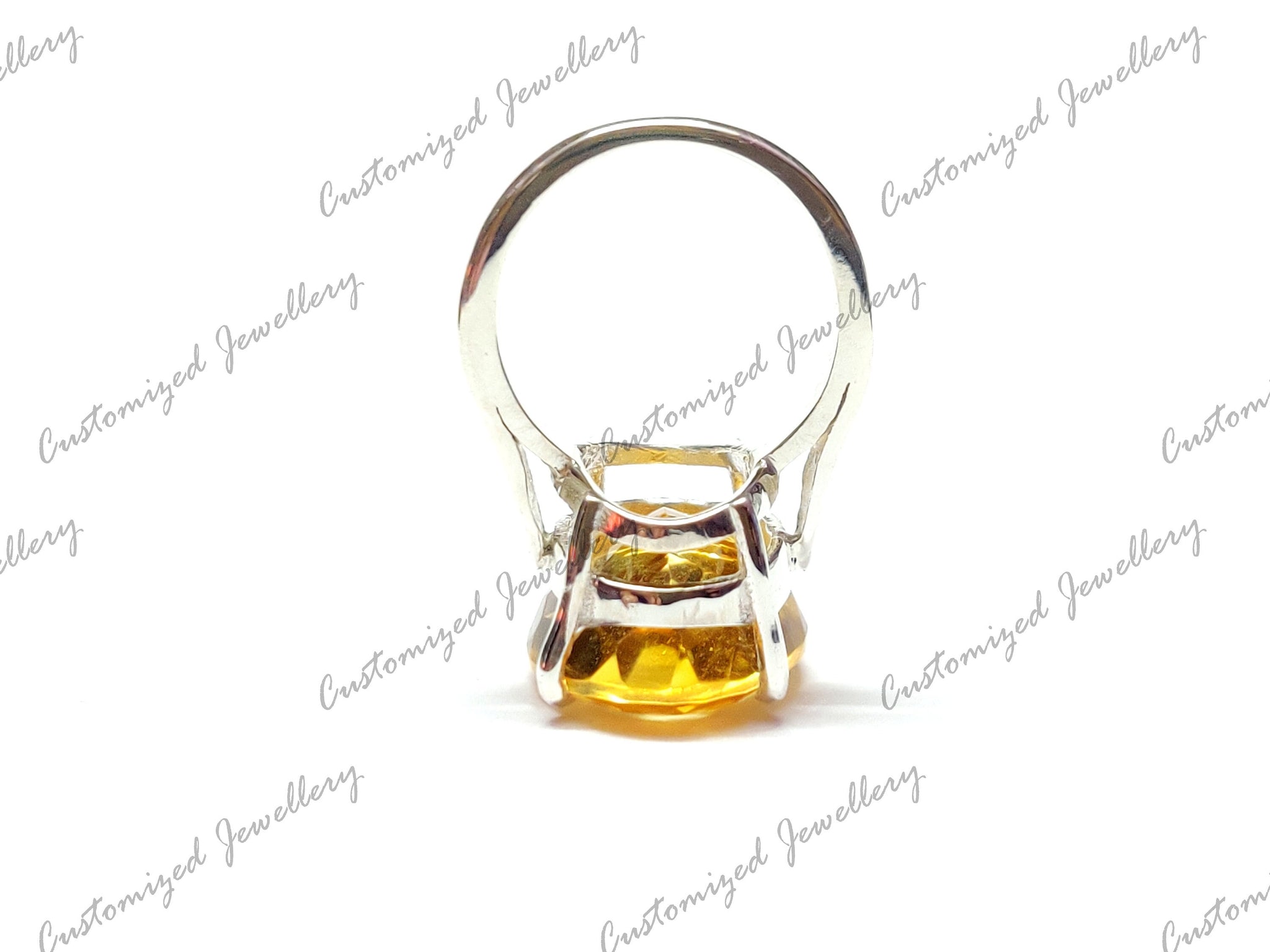Citrine Cocktail Ring 12x16 mm Oval Citrine Statement Ring Large Citrine Anniversary Ring Large Citrine Engagement Ring 7 Ct Citrine Ring