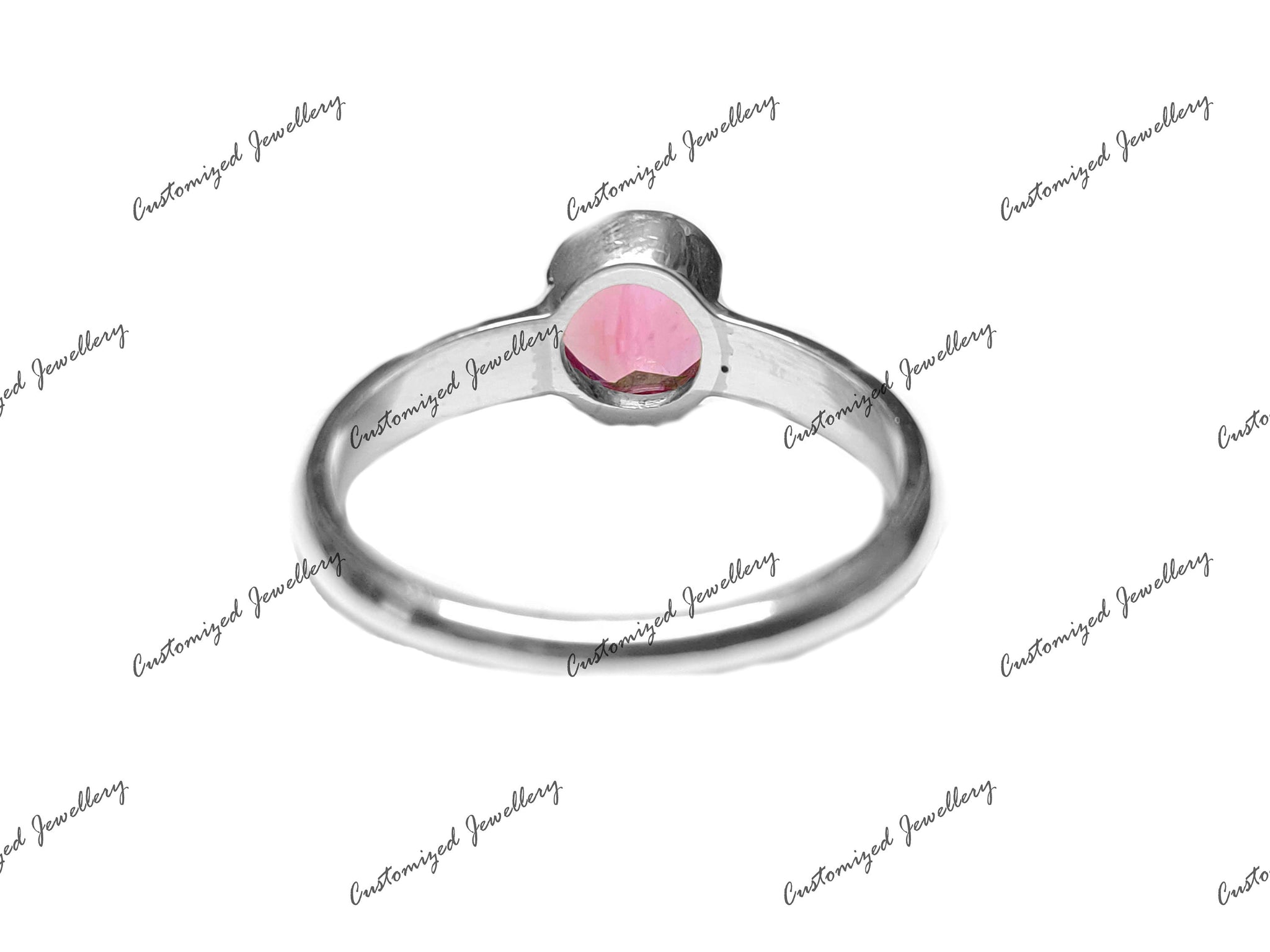 Hessonite Garnet Band January Birthstone Band 2 Ct Garnet Band Garnet Minimalist Band Garnet Promise Ring Mothers Day Gift Ring