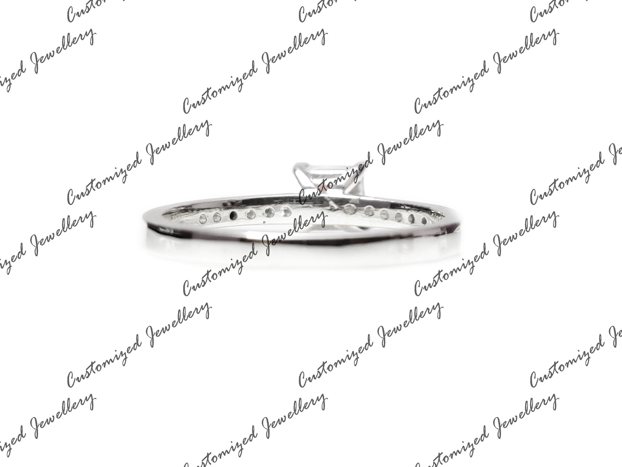 Garnet Promise Ring Garnet Stacking Ring Natural Garnet Engagement Band 925 Silver Garnet Stackable Band 5 mm Square Cut Garnet Ring For Her